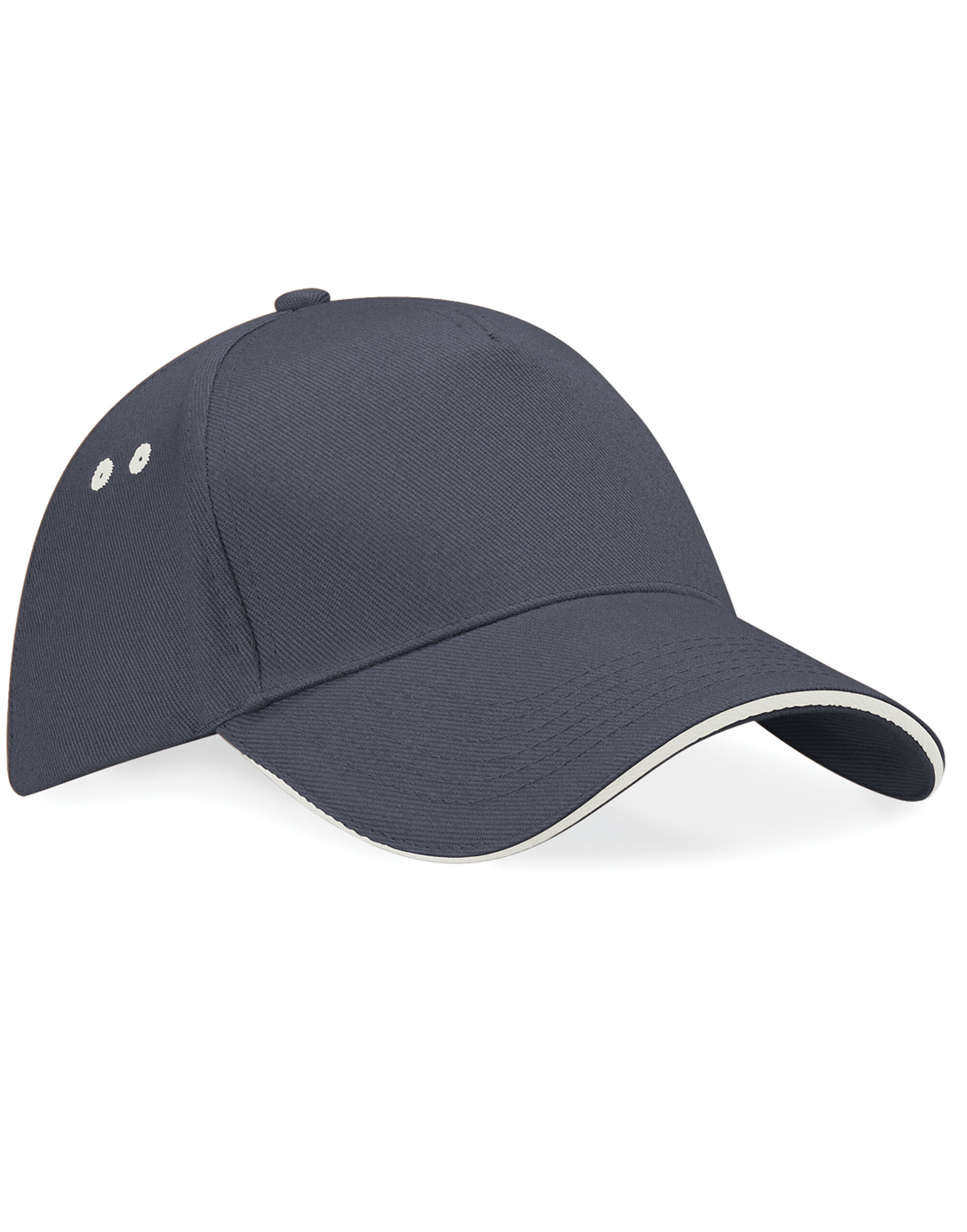 B15C Ultimate 5 Panel Cap Sandwich Peak Graphite Grey/oyster Grey