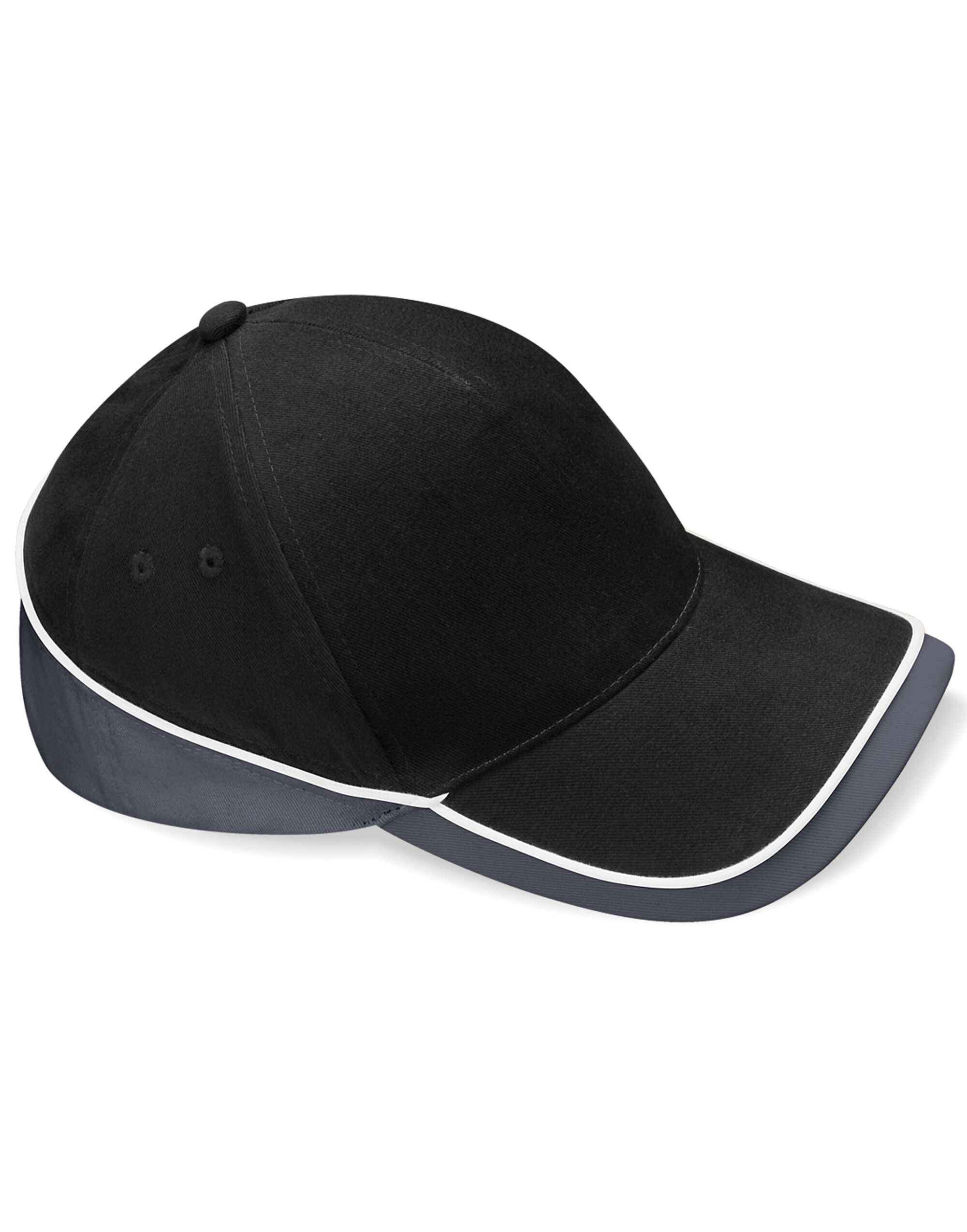 B171 Teamwear Competition Cap Black/Graphite Grey/White