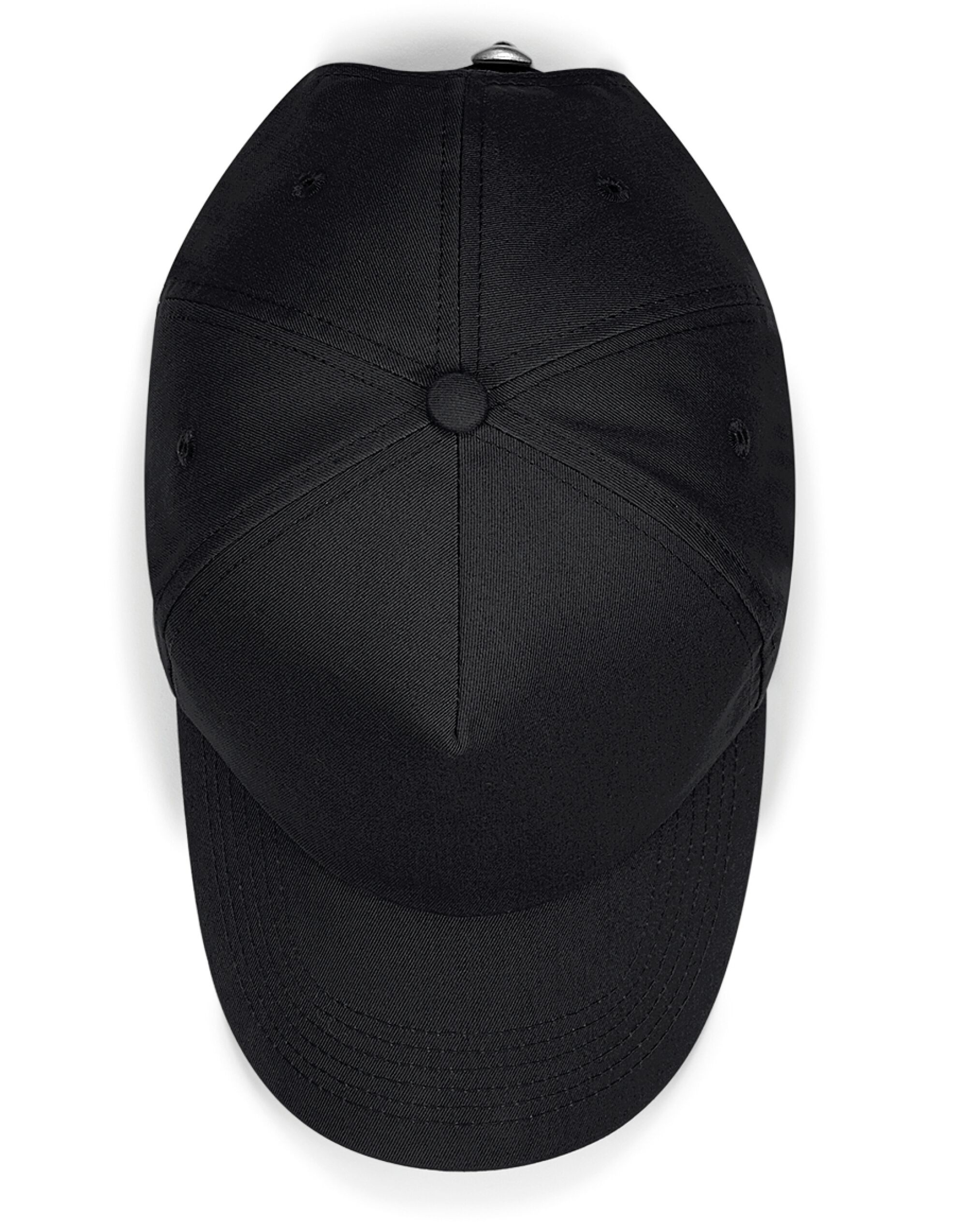 B25 Authentic 5 Panel Cap Black