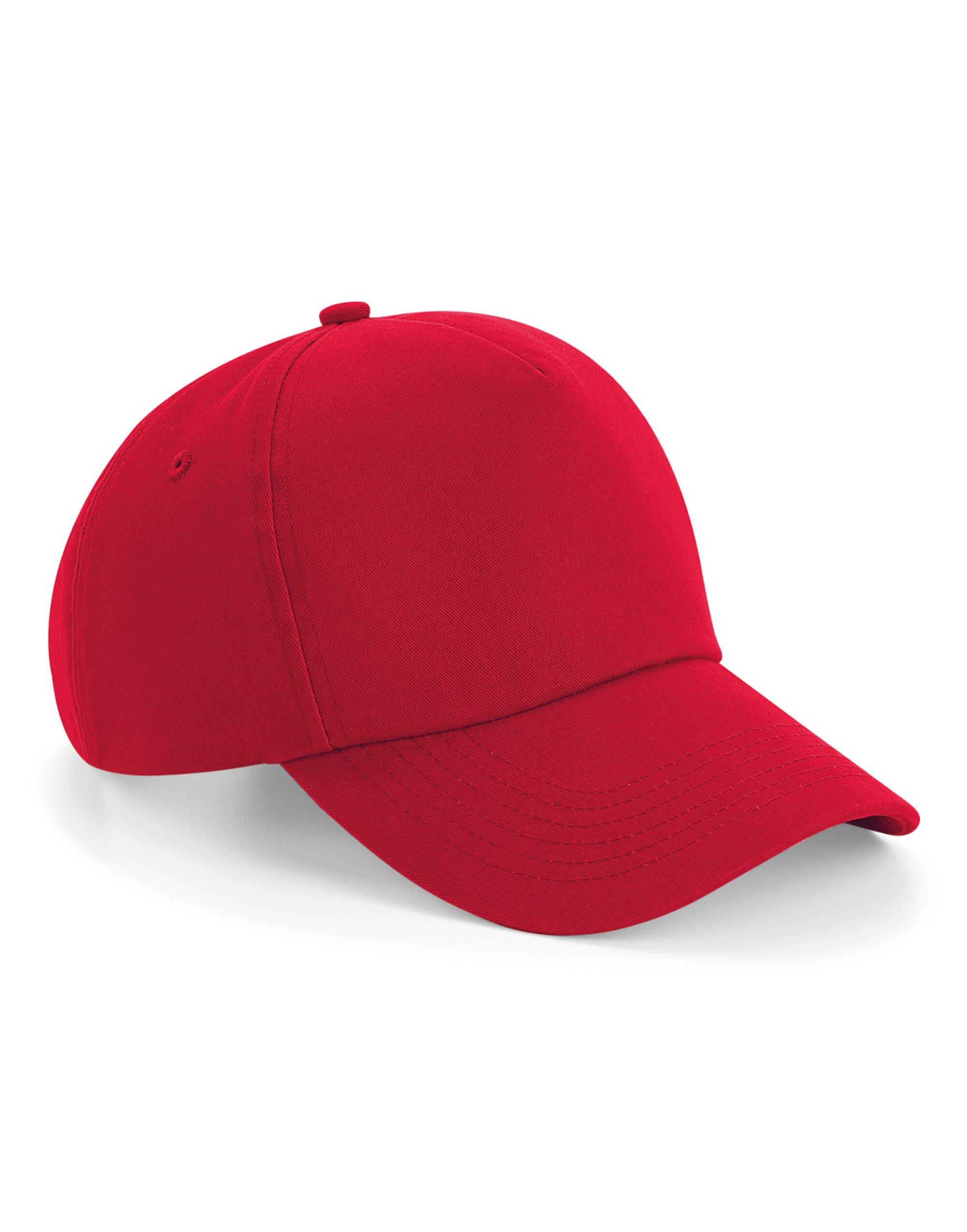 B25 Authentic 5 Panel Cap Classic Red
