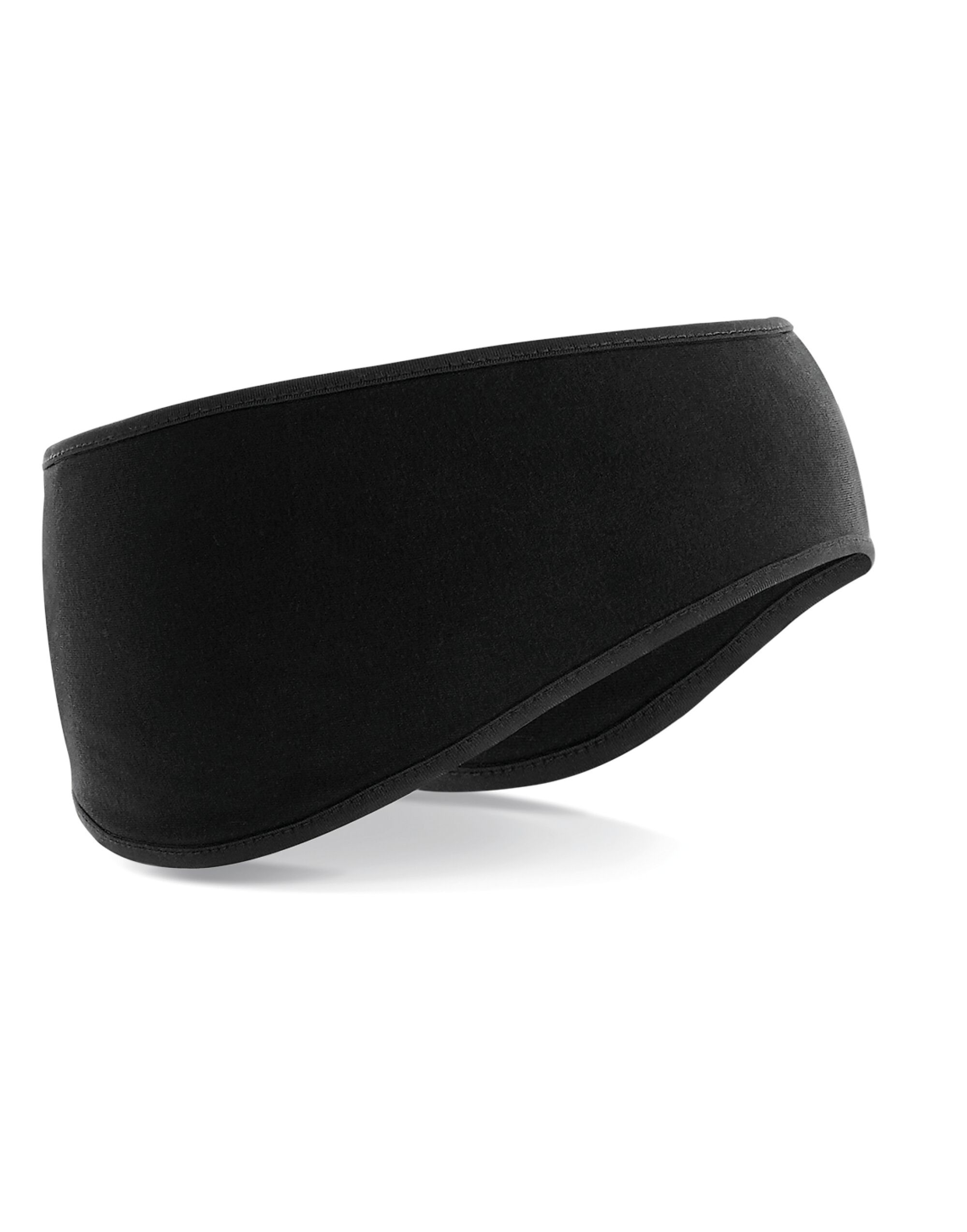 B316 Softshell Sports Tech Headband Black
