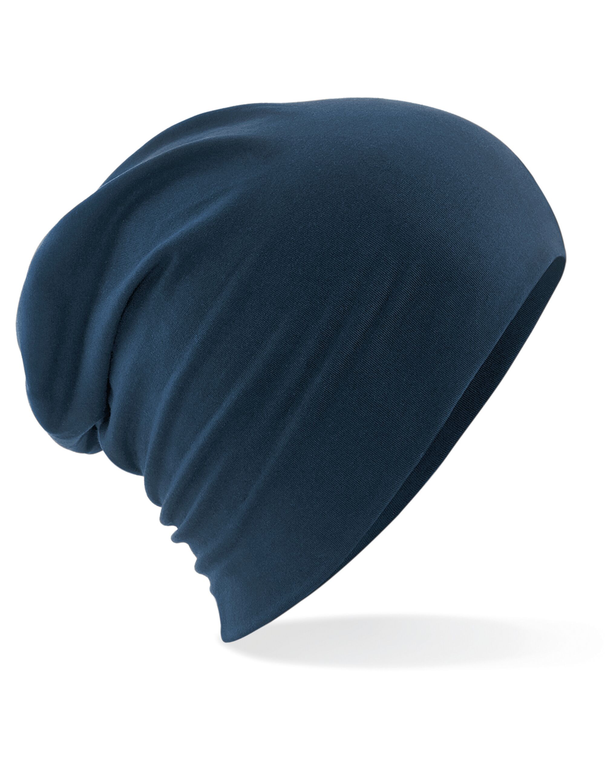 B368 Hemsedal Cotton Slouch Beanie French Navy