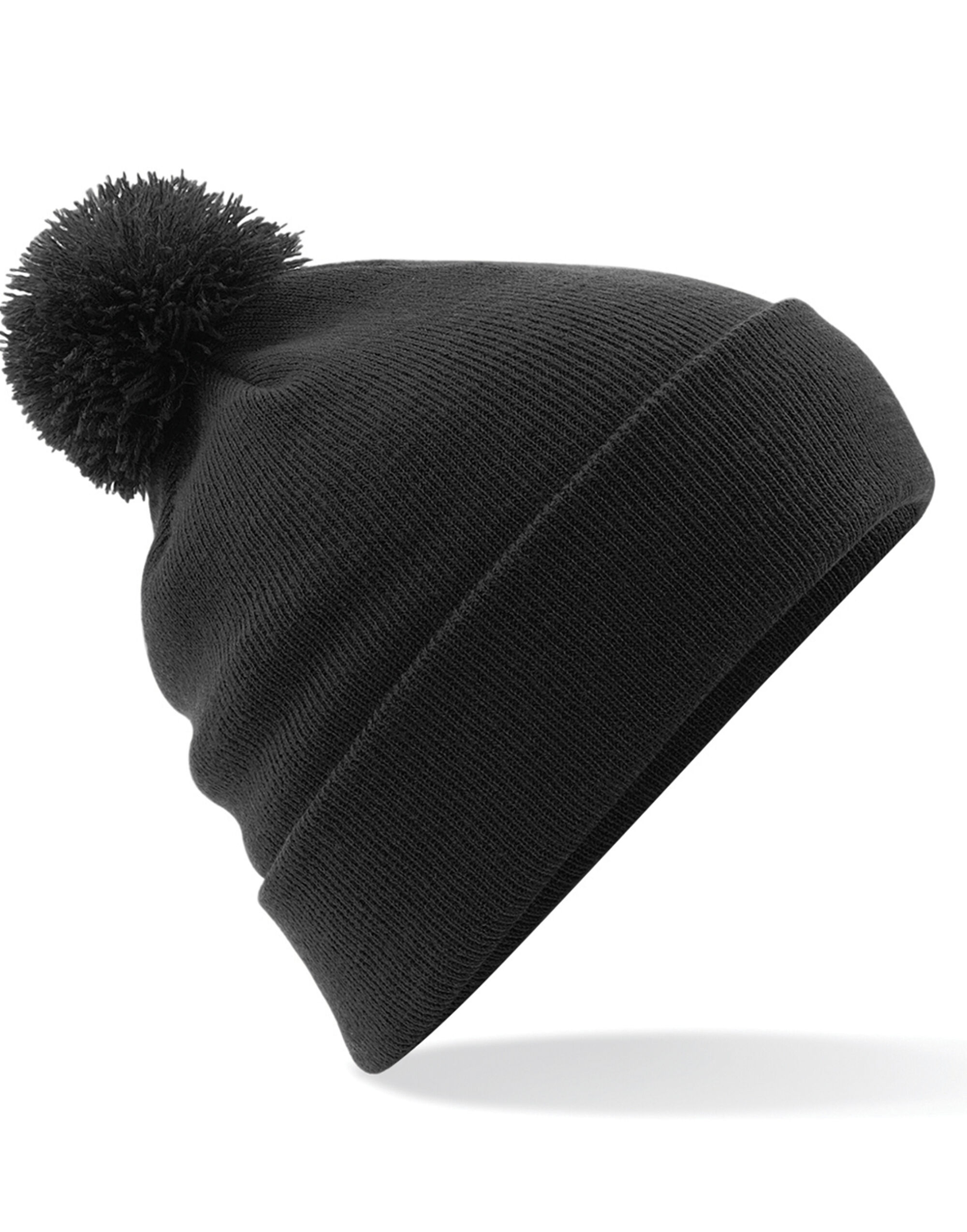B426 Original Pom Pom Beanie Black