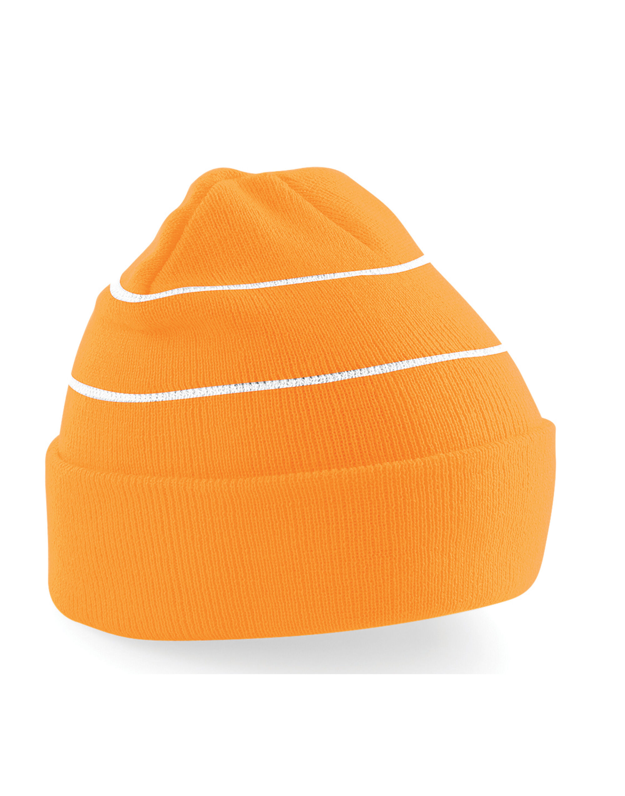 B42 Enhanced-Viz Beanie Fluoresent Orange