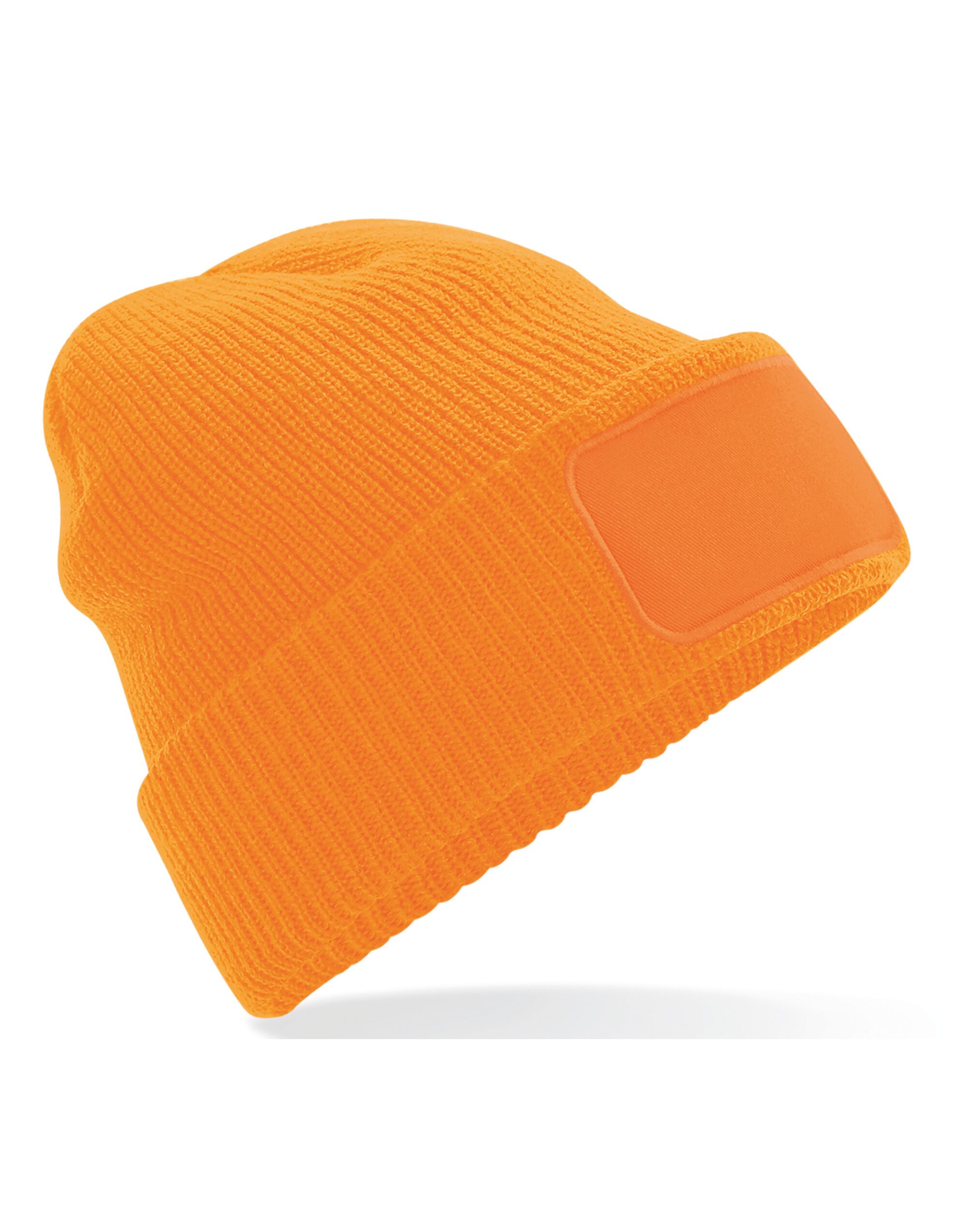 B440 Thinsulate™ Patch Beanie Fluoresent Orange