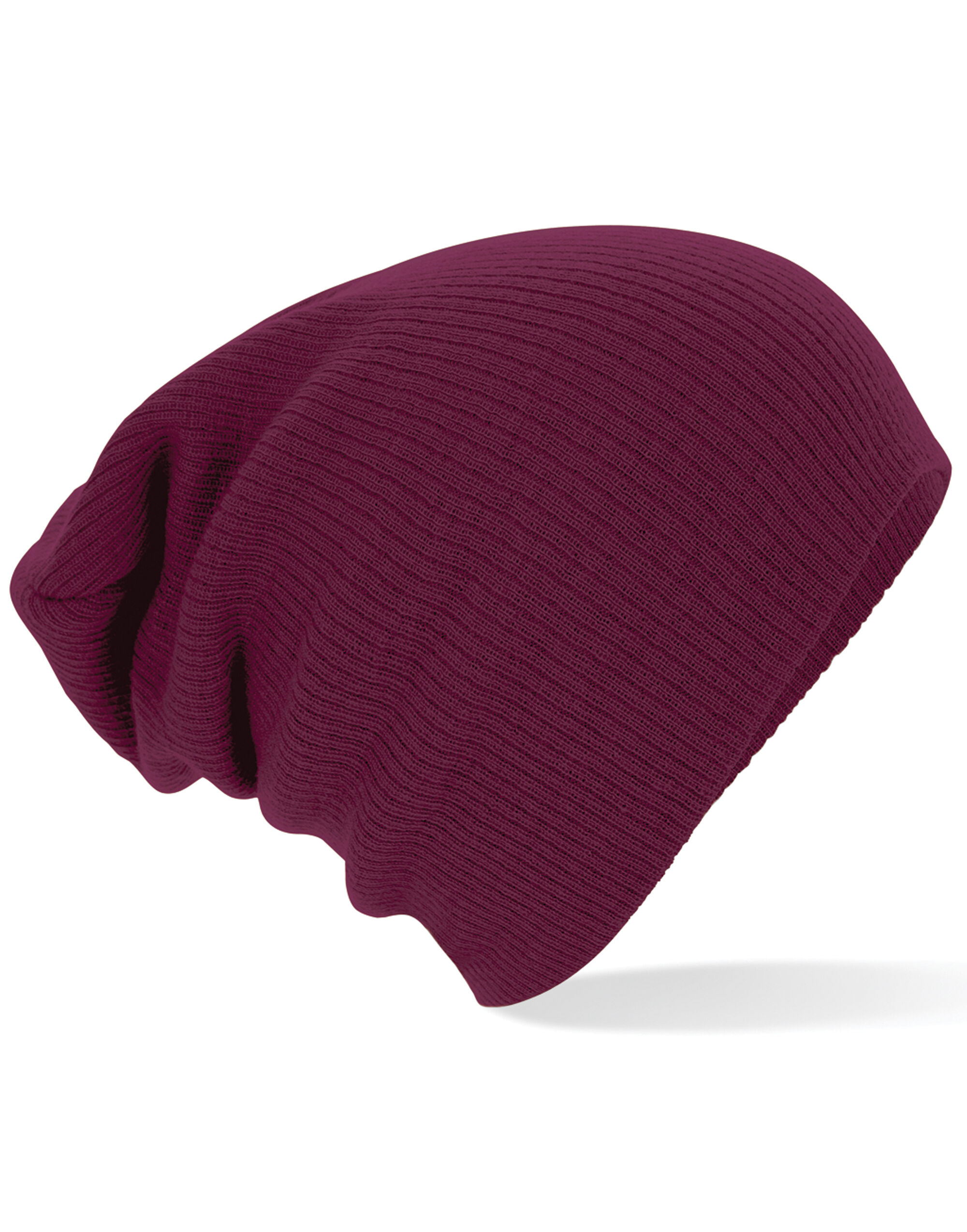 B461 Slouch Beanie Burgundy