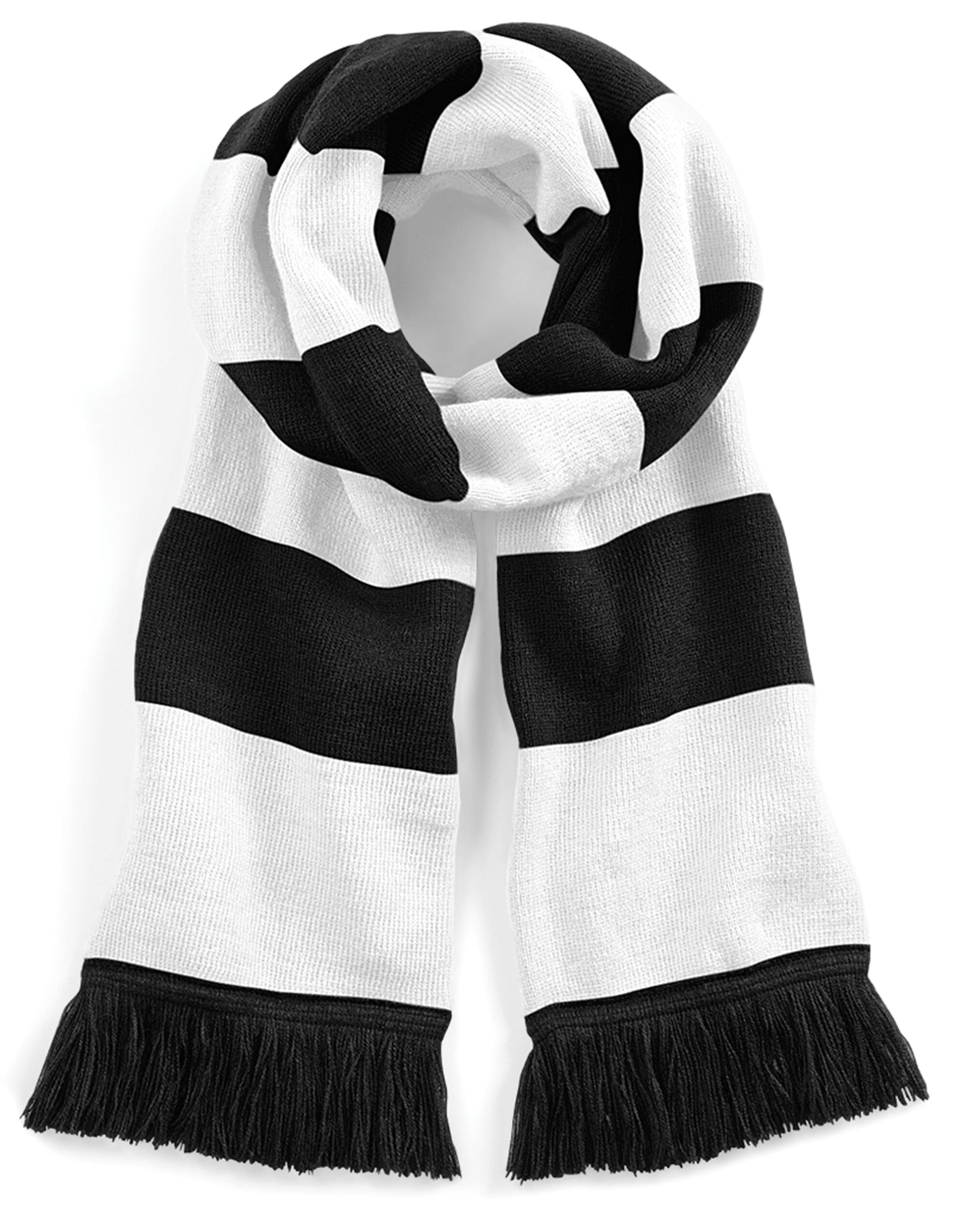 B479 Stadium Scarf Black/White