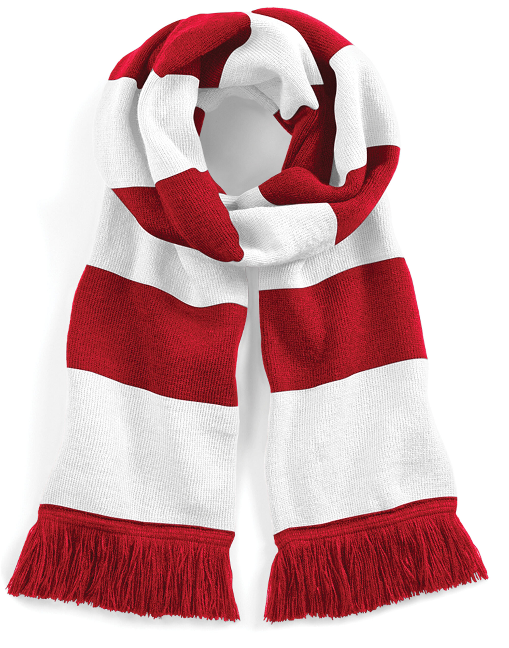 B479 Stadium Scarf Classic Red/White