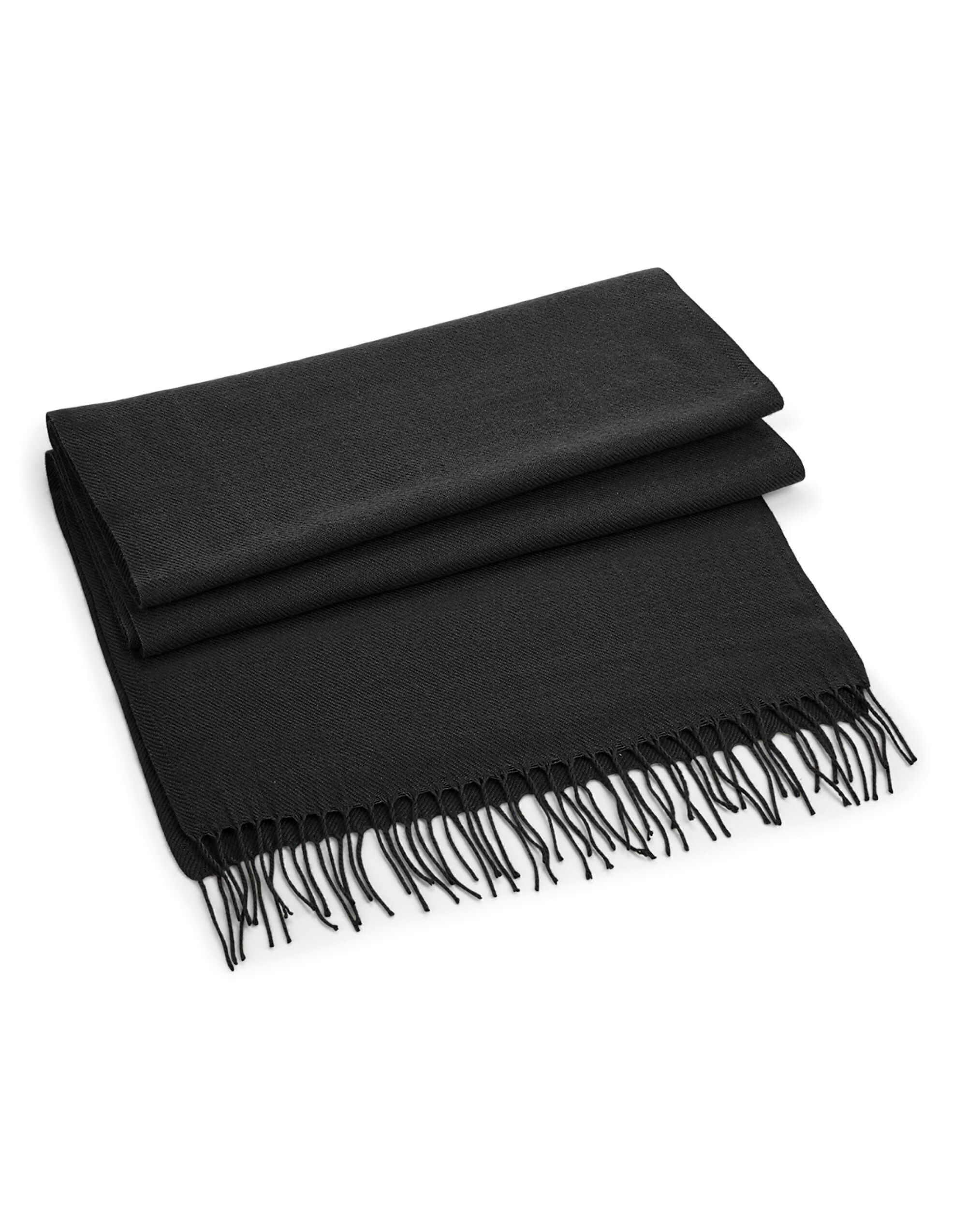 B500 Classic Woven Scarf Black