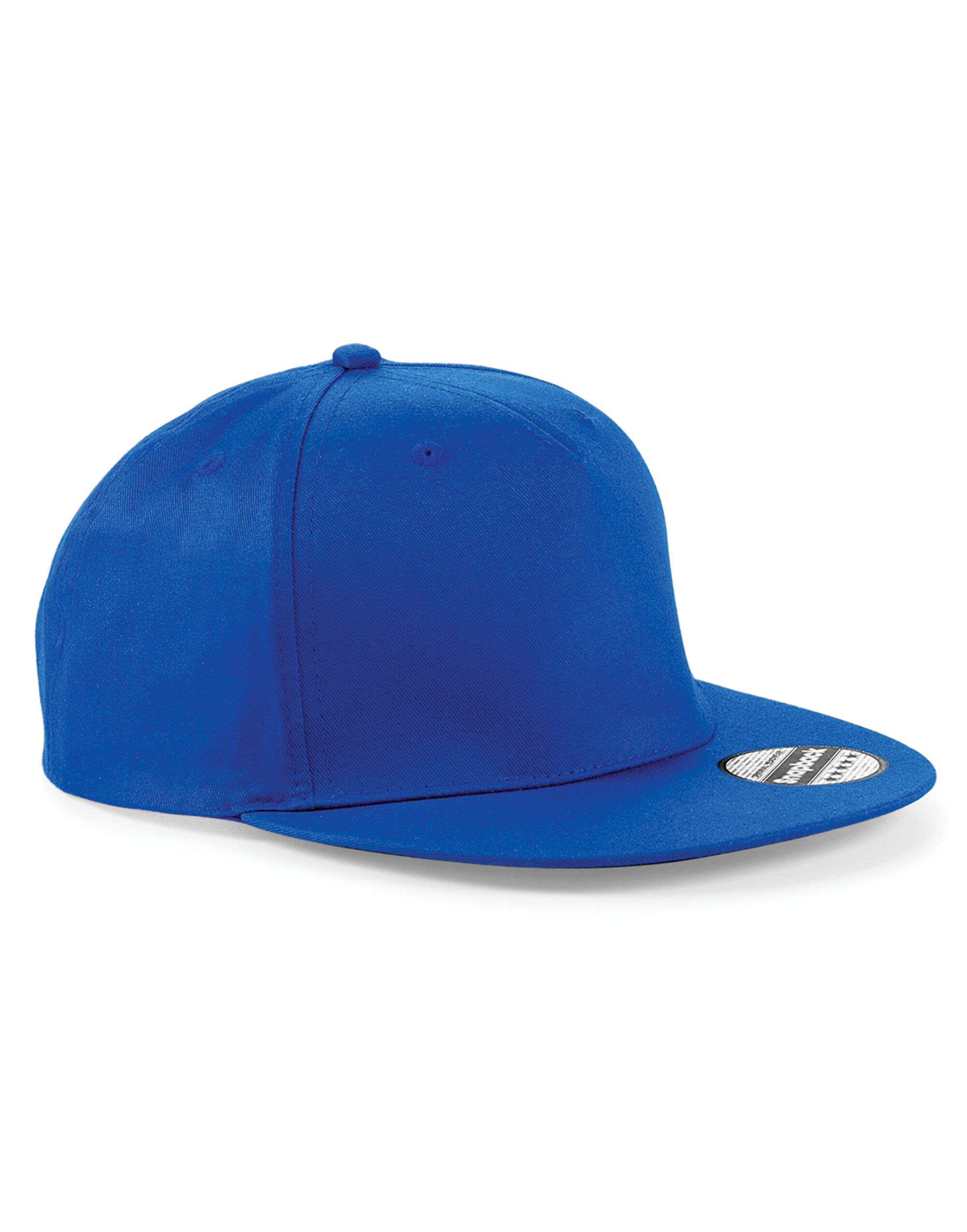 B610 5 panel Snapback Rapper Cap Bright Royal