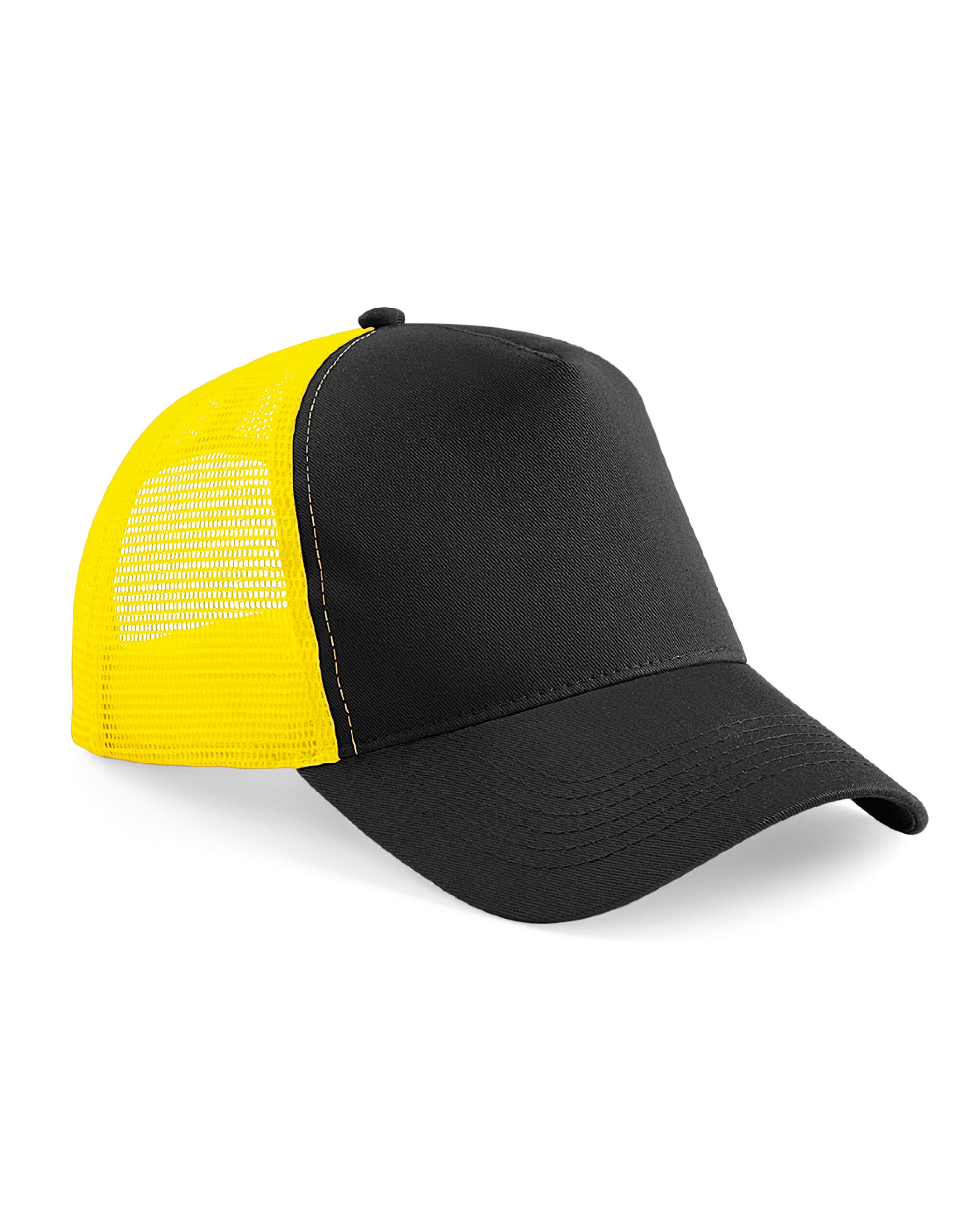 B640 Snapback Trucker Black/Yellow
