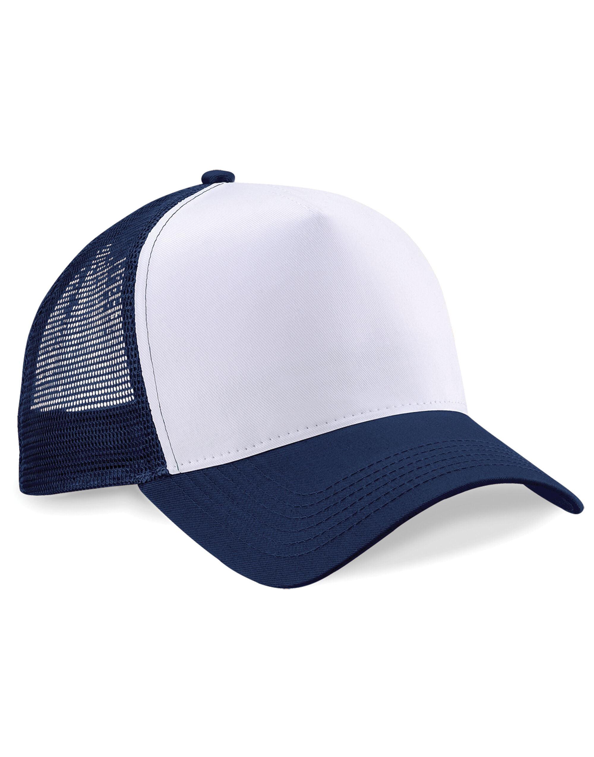 B640 Snapback Trucker French Navy/White