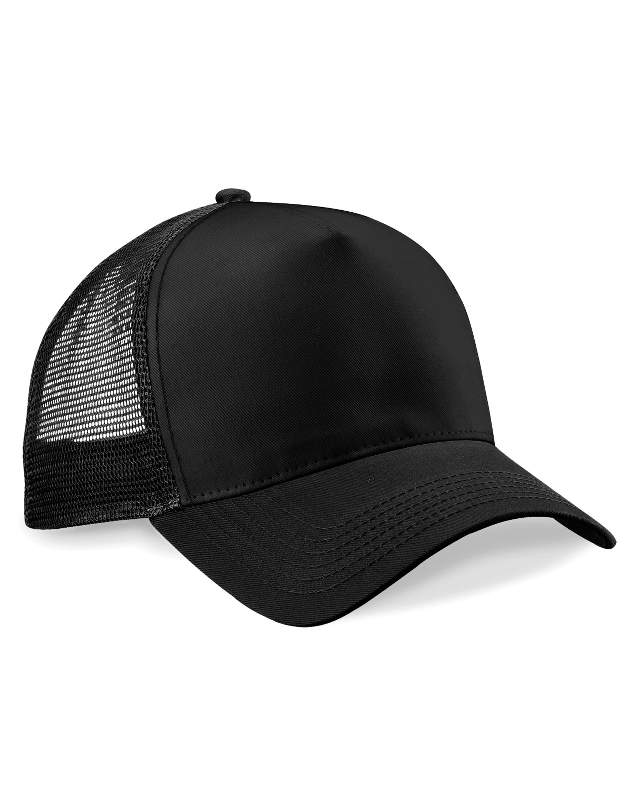 B640 Snapback Trucker Black/Black