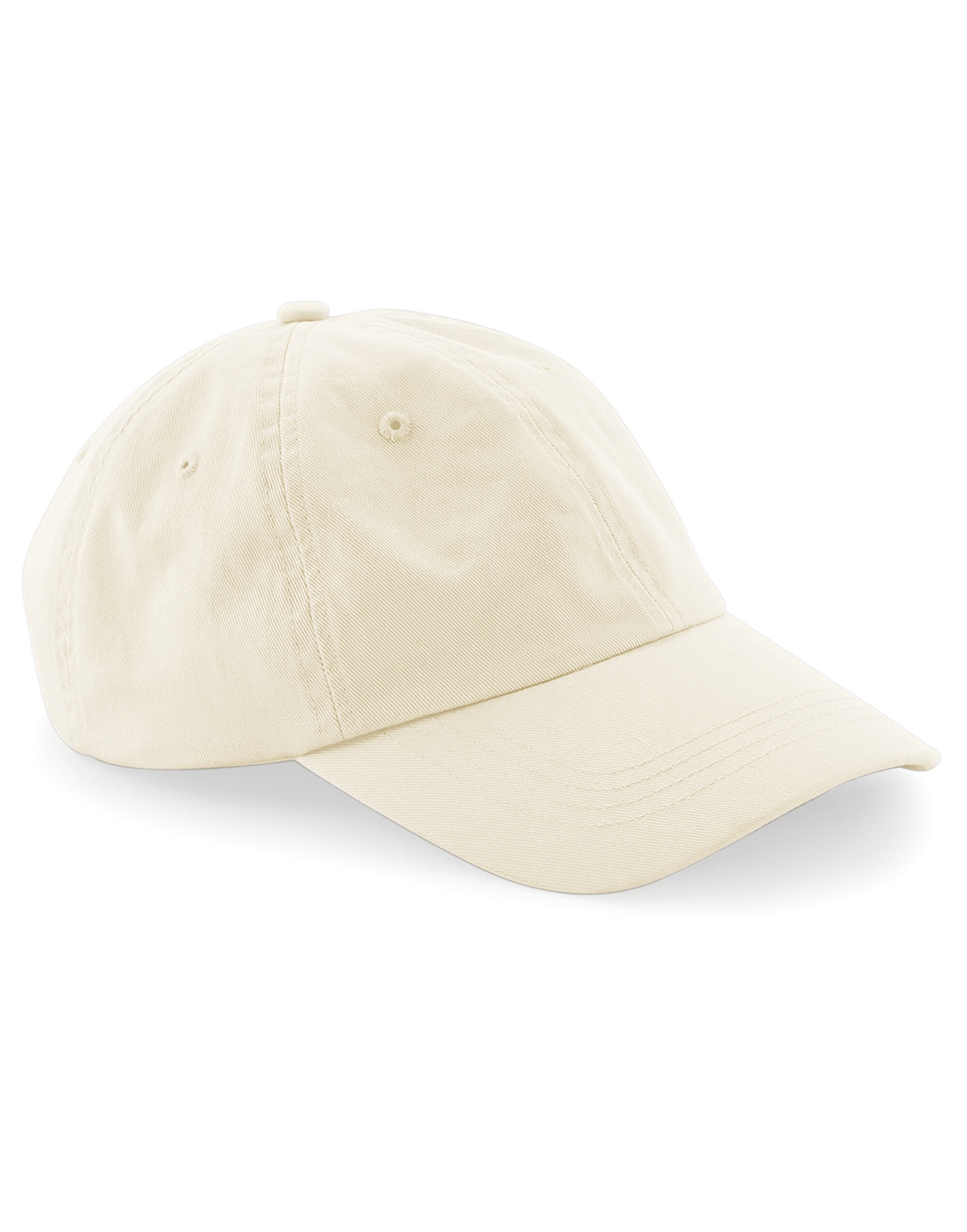 B653 Low Profile 6 Panel Dad Cap Beige