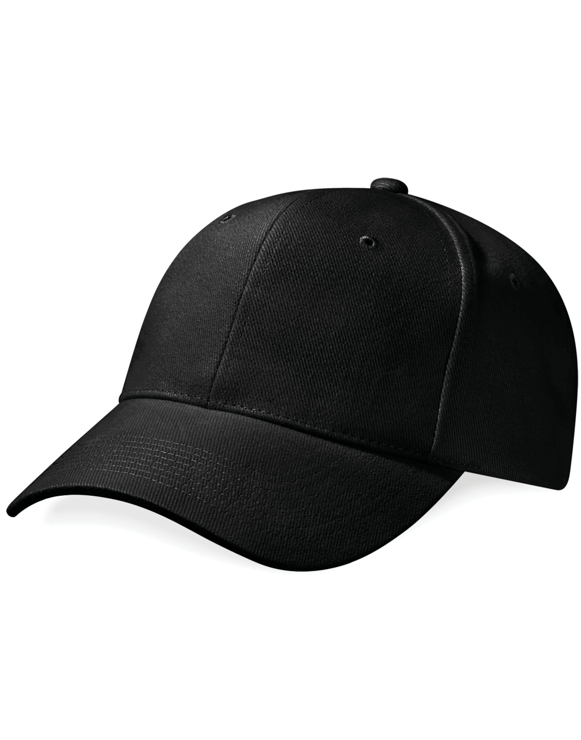 B65 Pro-Style Heavy Brushed Cotton Cap Black