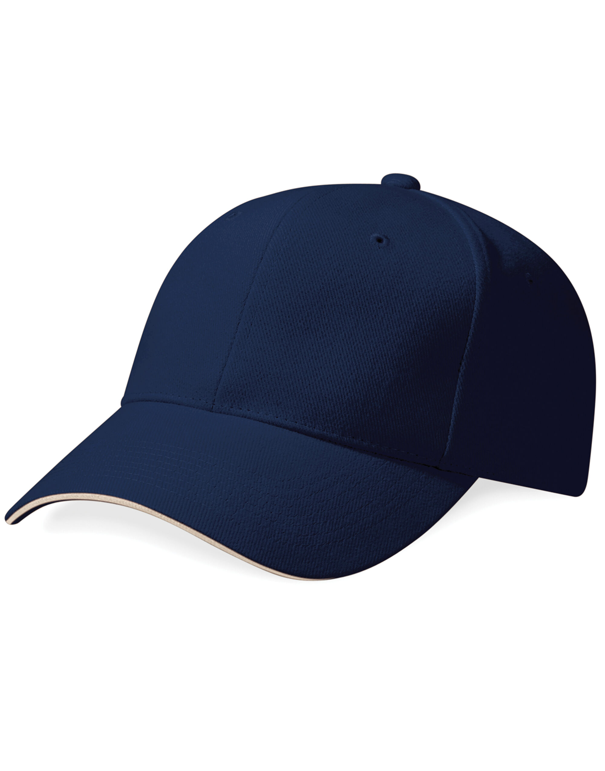 B65 Pro-Style Heavy Brushed Cotton Cap French Navy/Stone