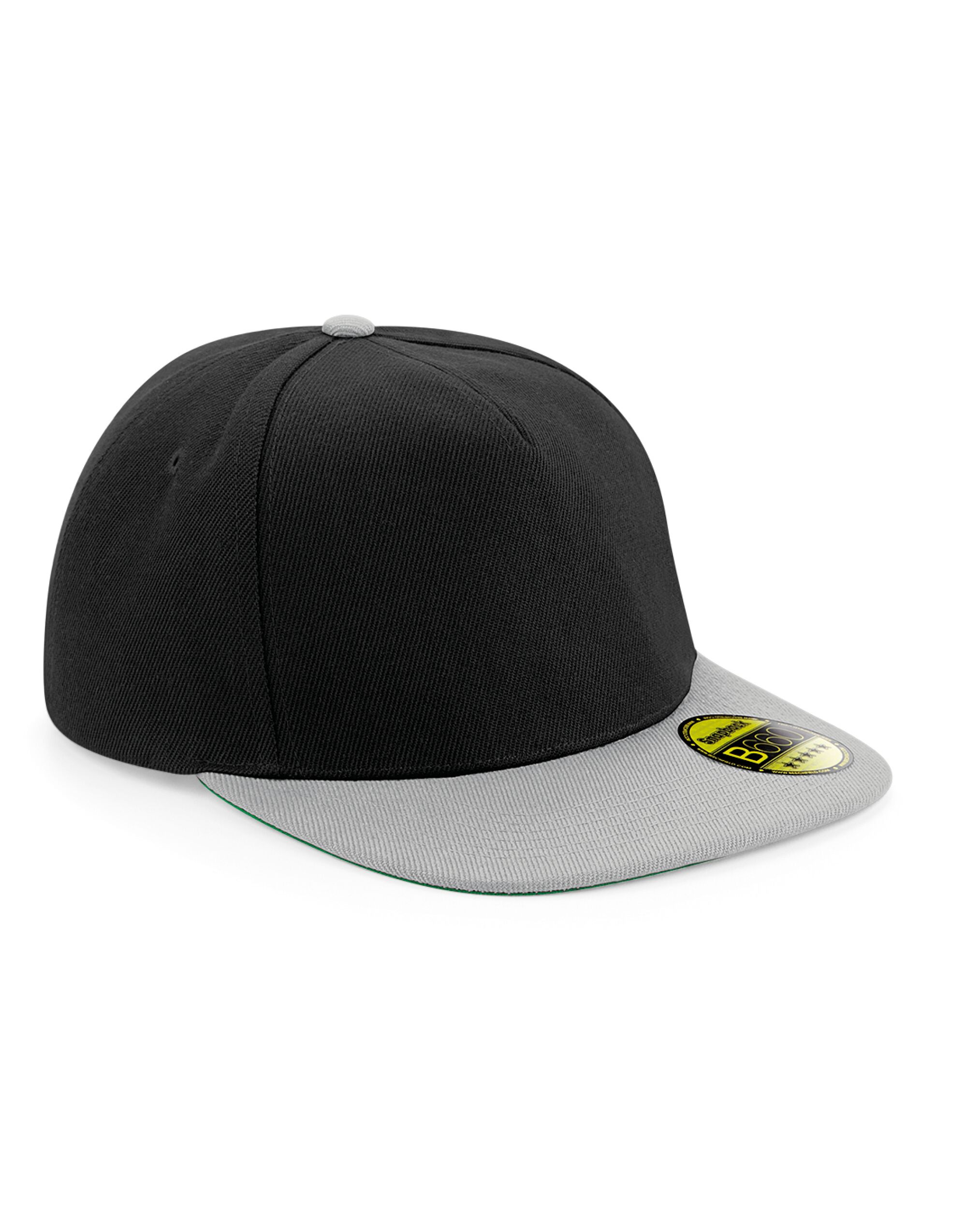B660 Original Flat Peak Snapback Black/Grey