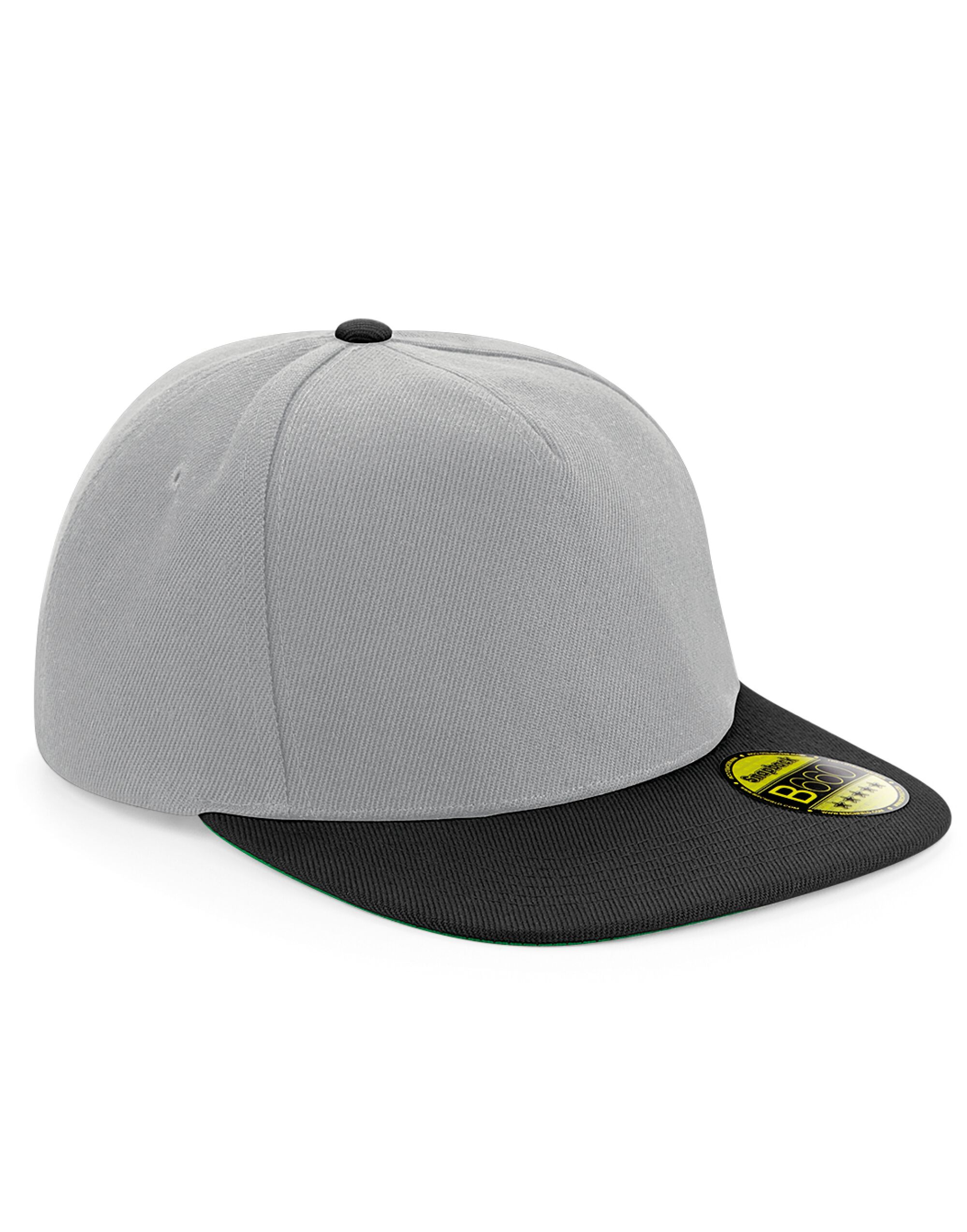 B660 Original Flat Peak Snapback Grey/Black