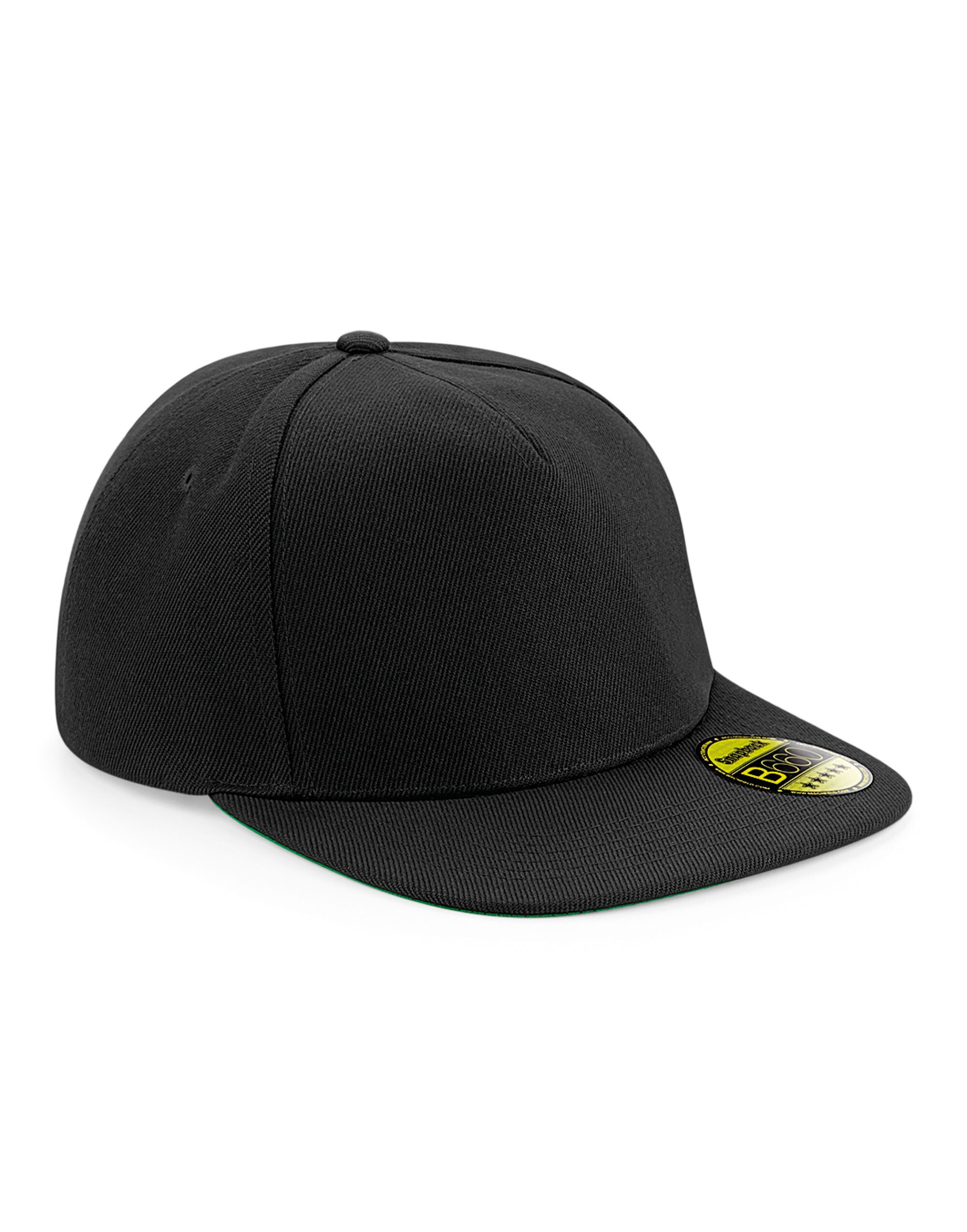 B660 Original Flat Peak Snapback Black/Black/Black