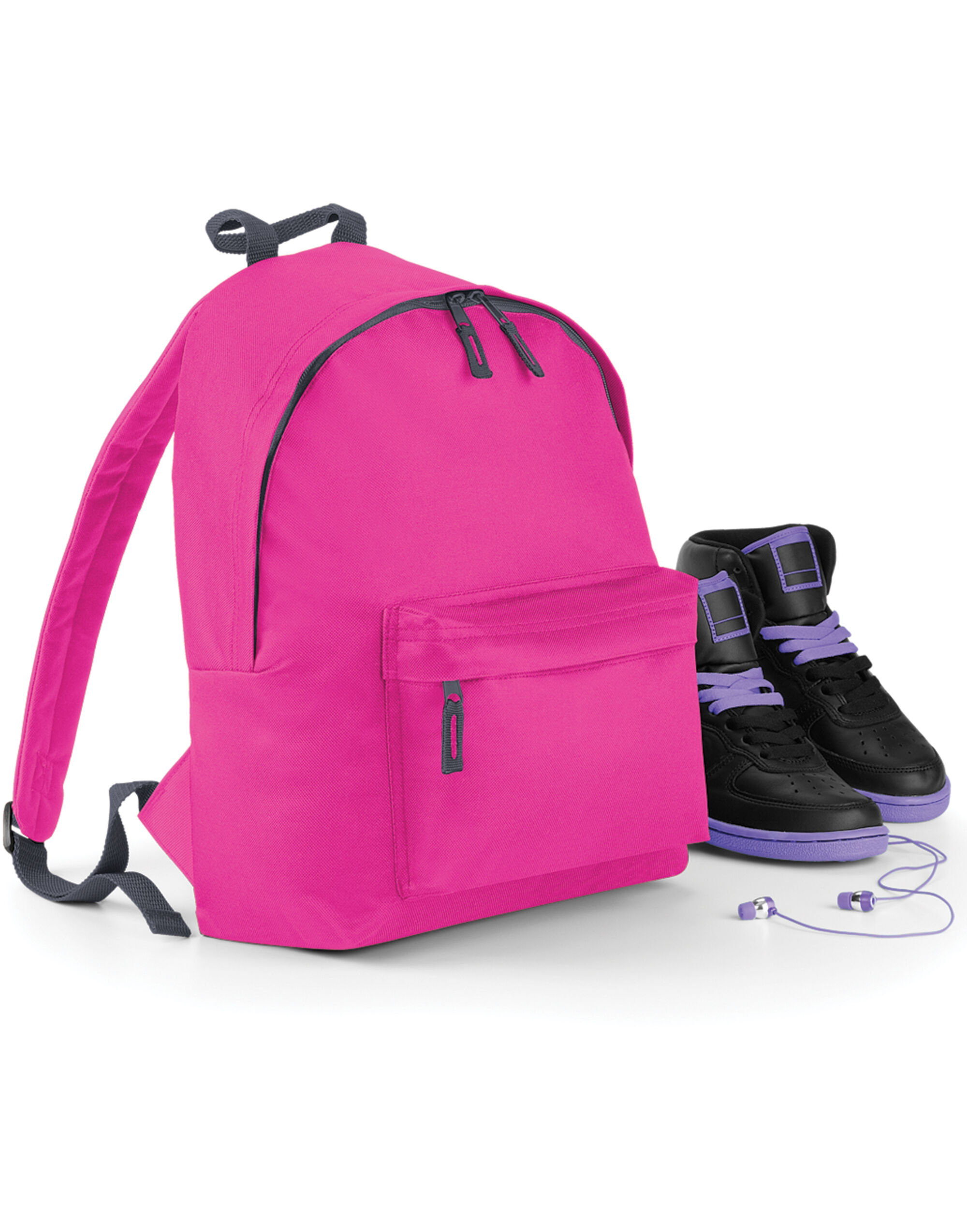 BG125J Junior Fashion Backpack Fuchsia/Graphite