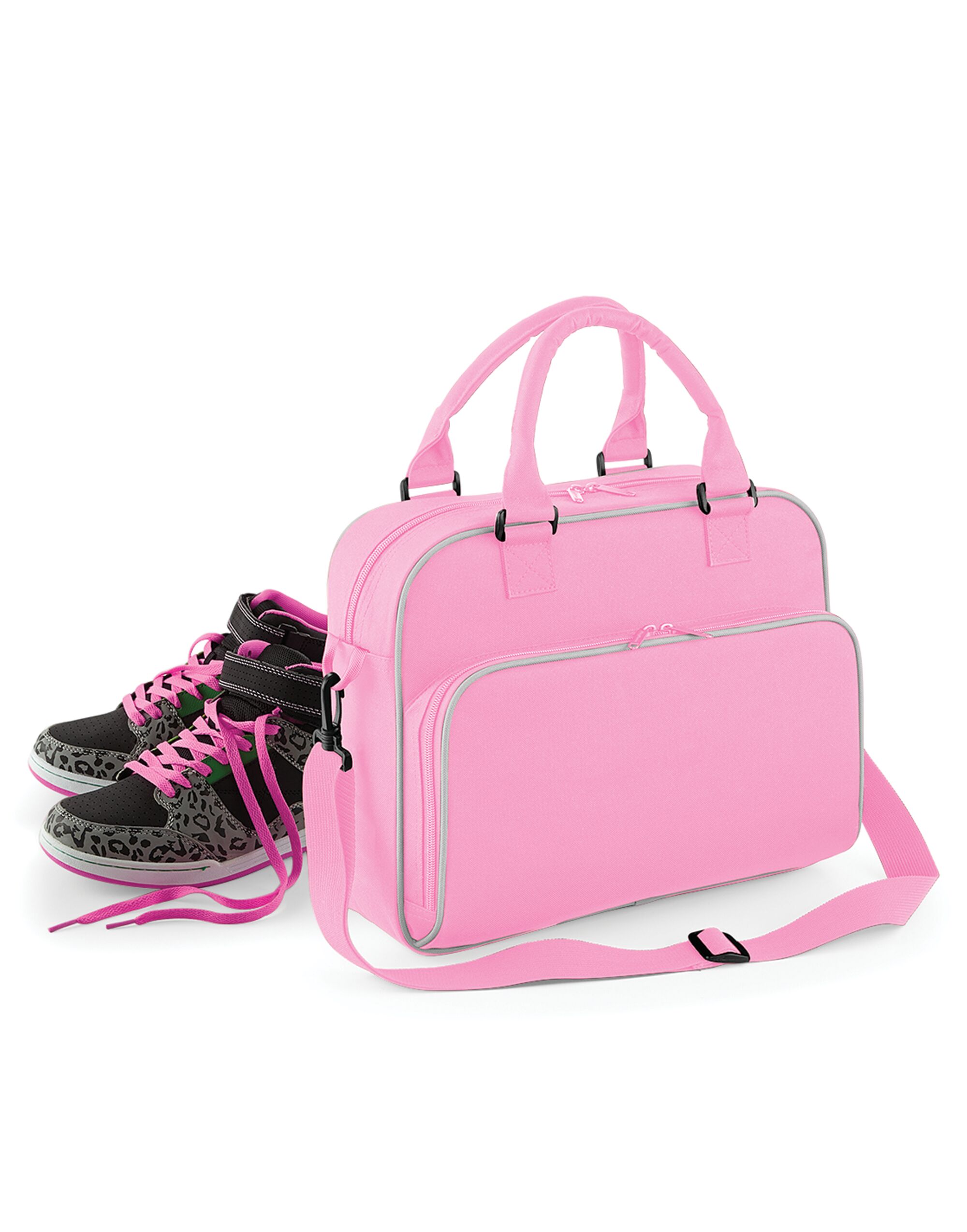 BG145 Junior Dance Bag Classic Pink/ Light Grey
