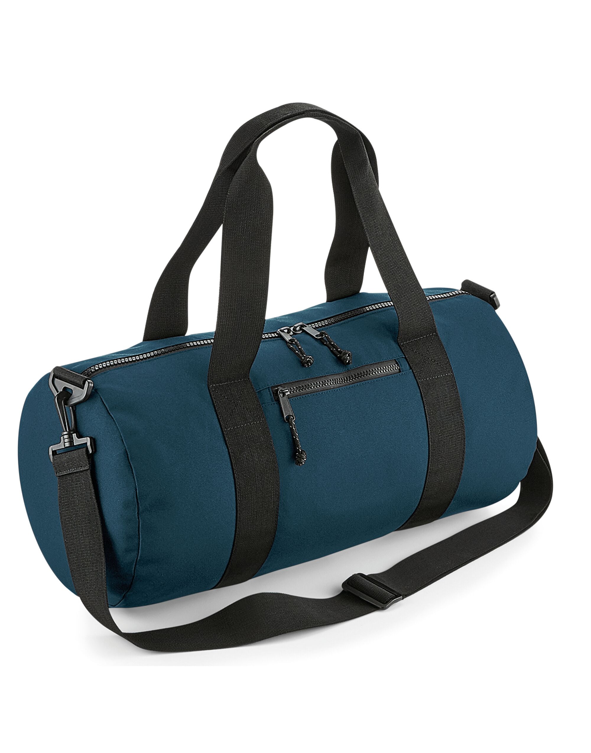 BG284 Recycled Barrel Bag Petrol