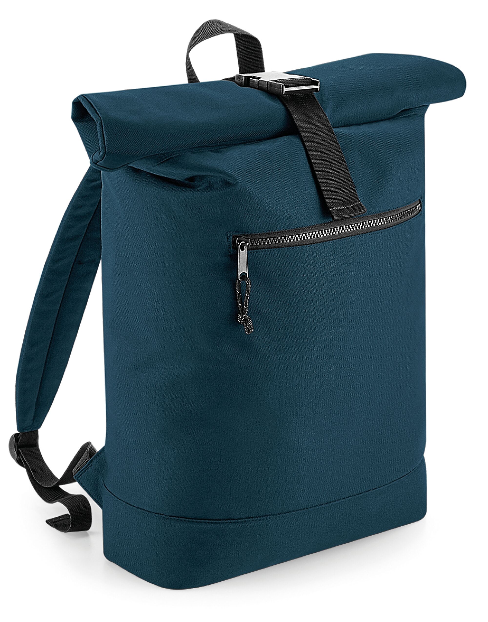 BG286 Recycled Roll-Top Backpack Petrol