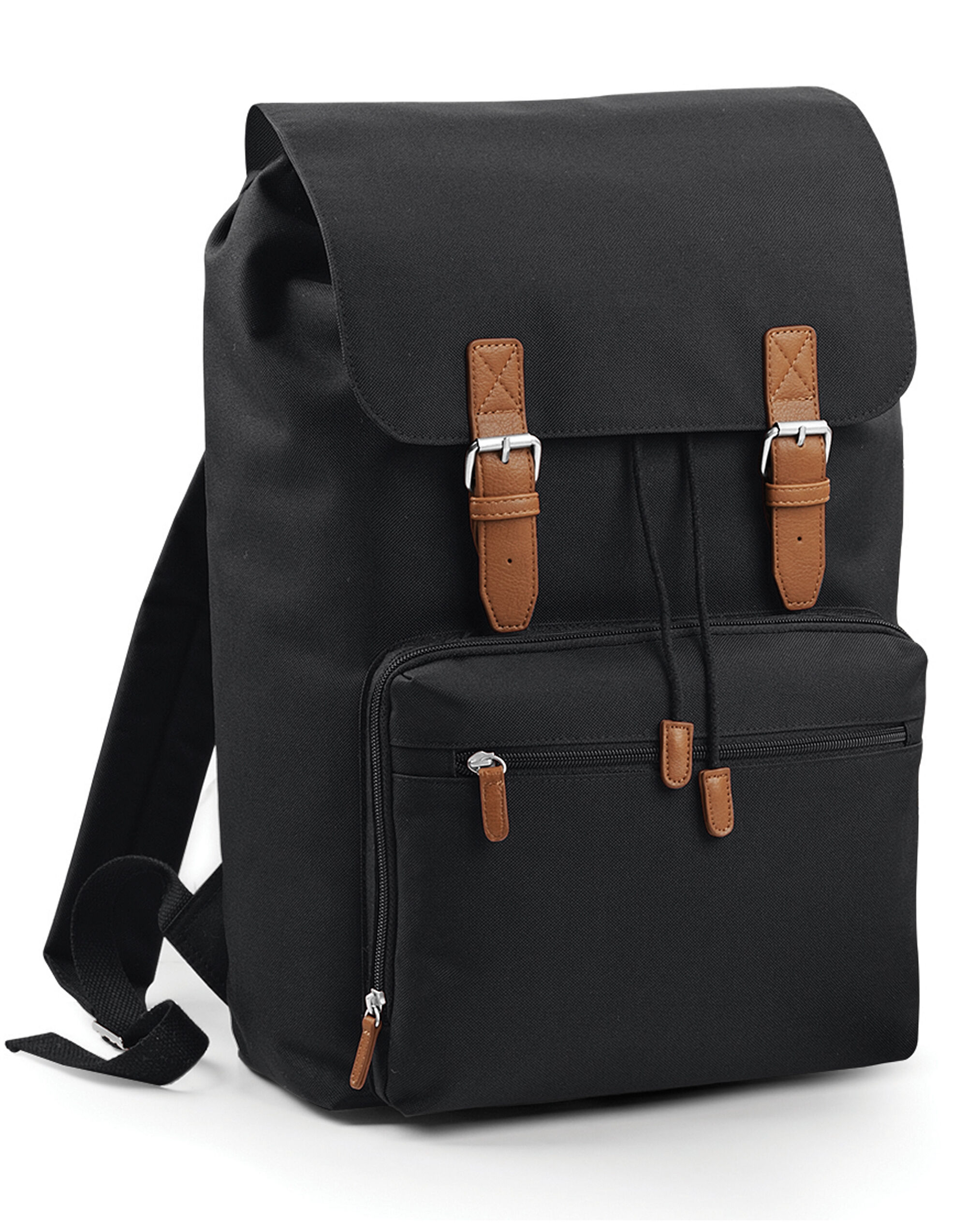 BG613 Vintage Laptop Backpack Black