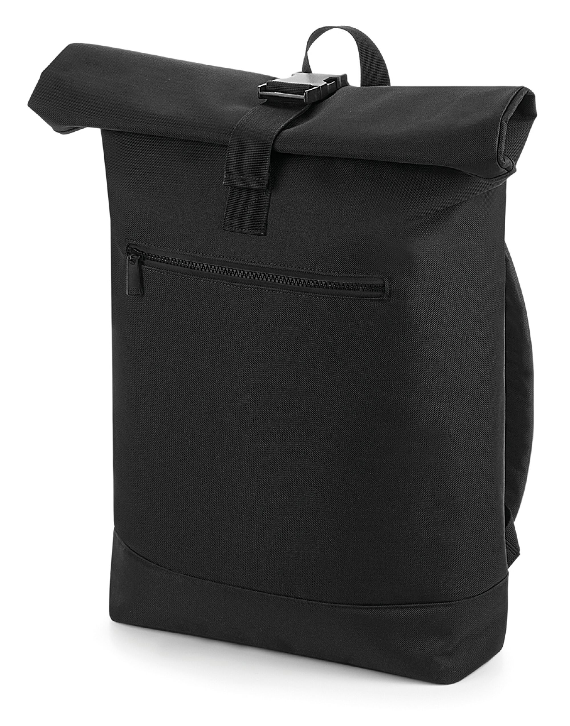 BG855 Roll-Top Backpack Black