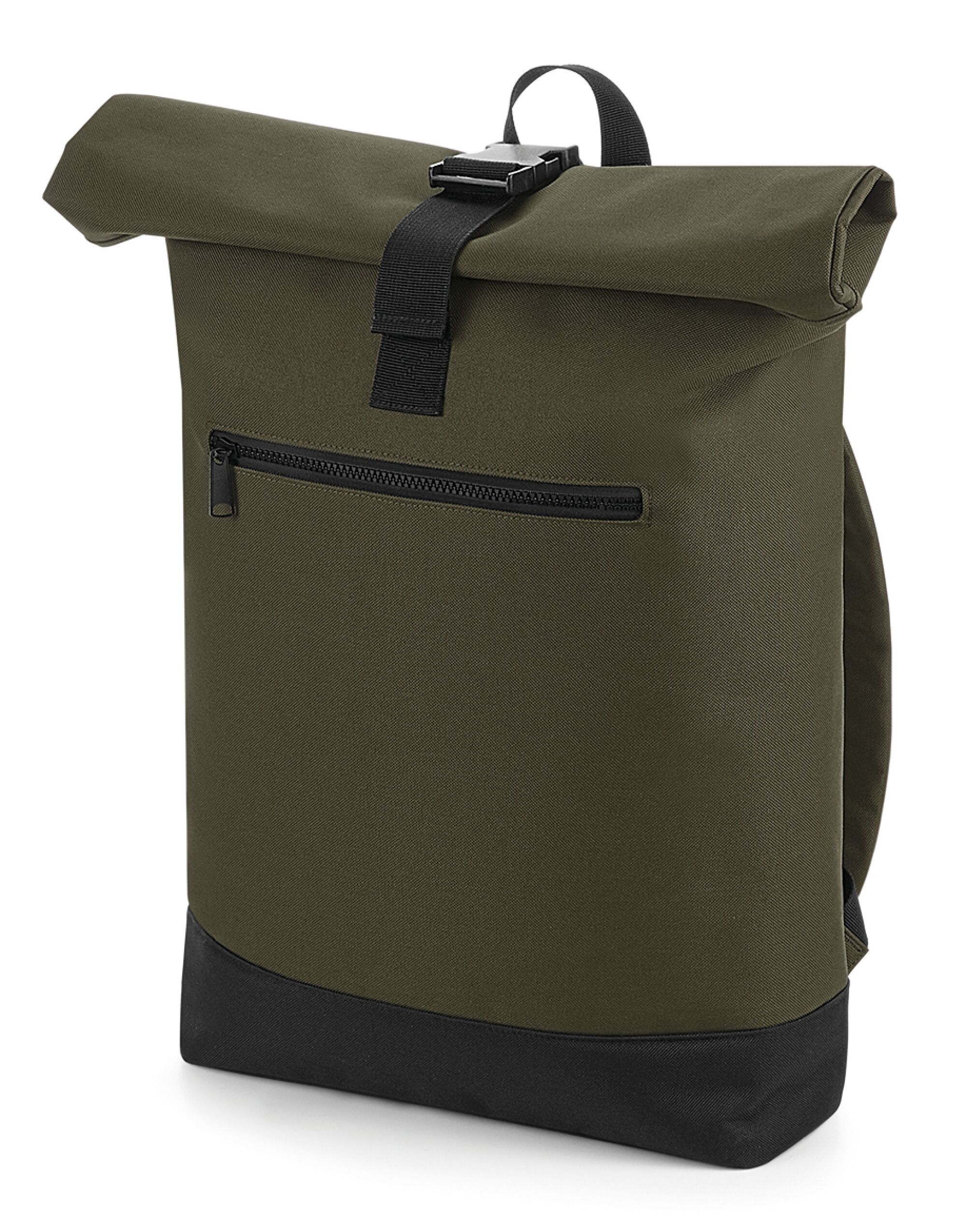 BG855 Roll-Top Backpack Military Green