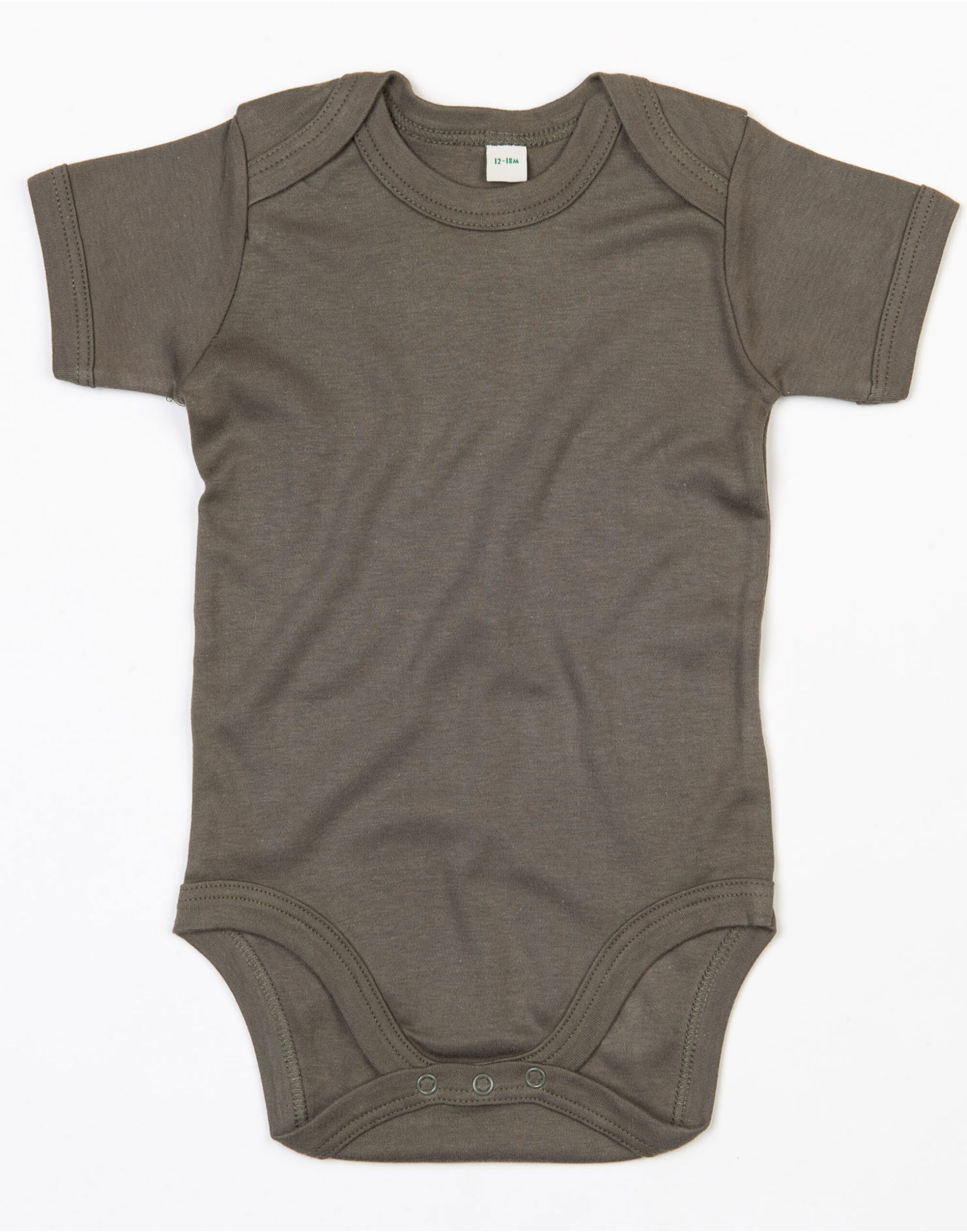 BZ10 Baby Bodysuit Organic Camouflage Green