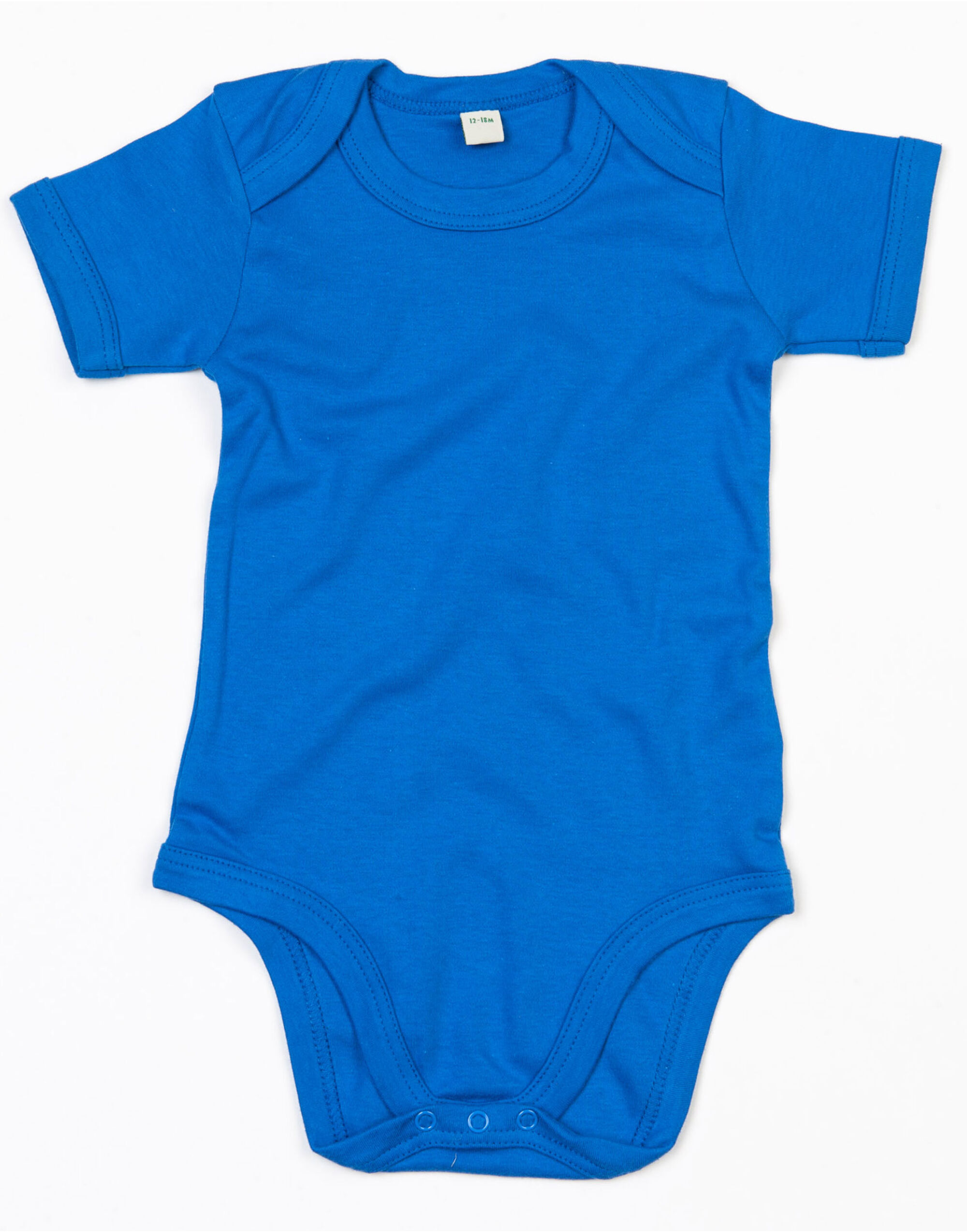 BZ10 Baby Bodysuit Organic Cobalt Blue