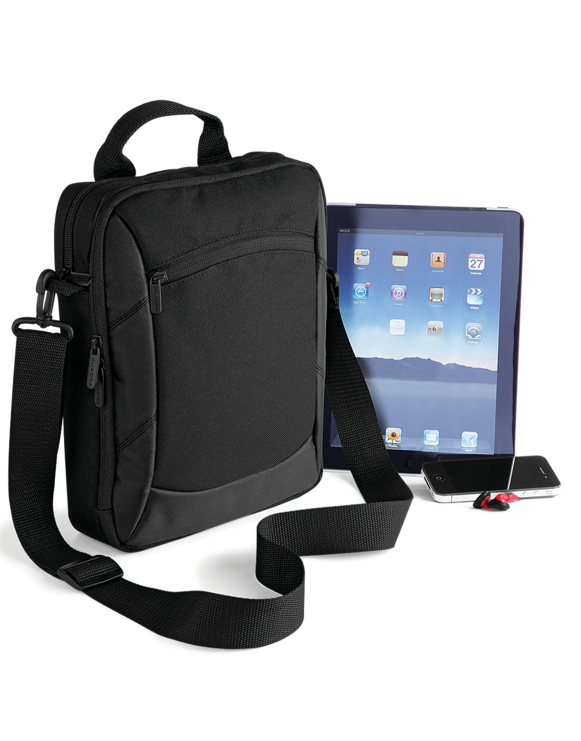 QD264 Executive iPad™/ Tablet Case Black