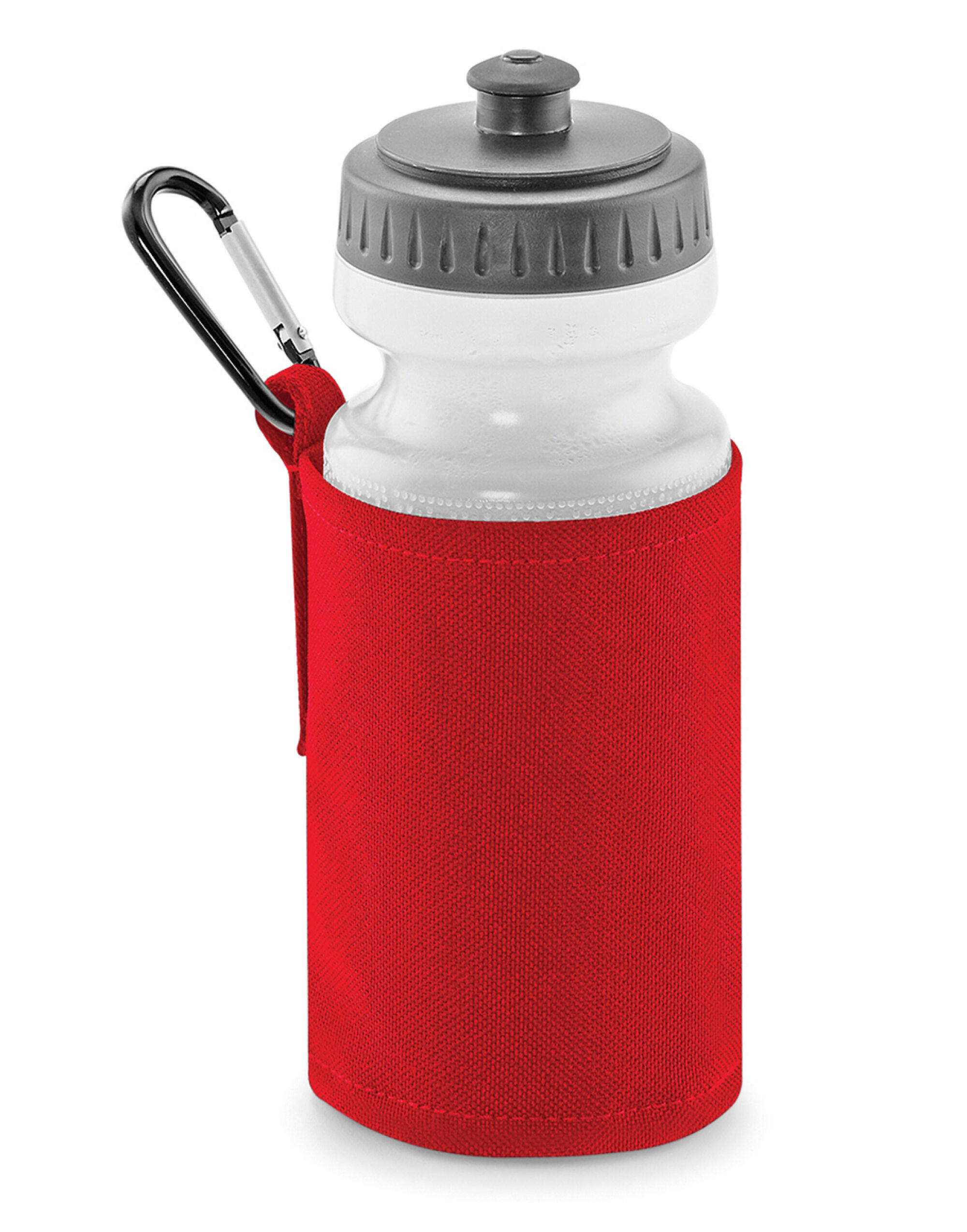QD440 Water Bottle And Holder Classic Red