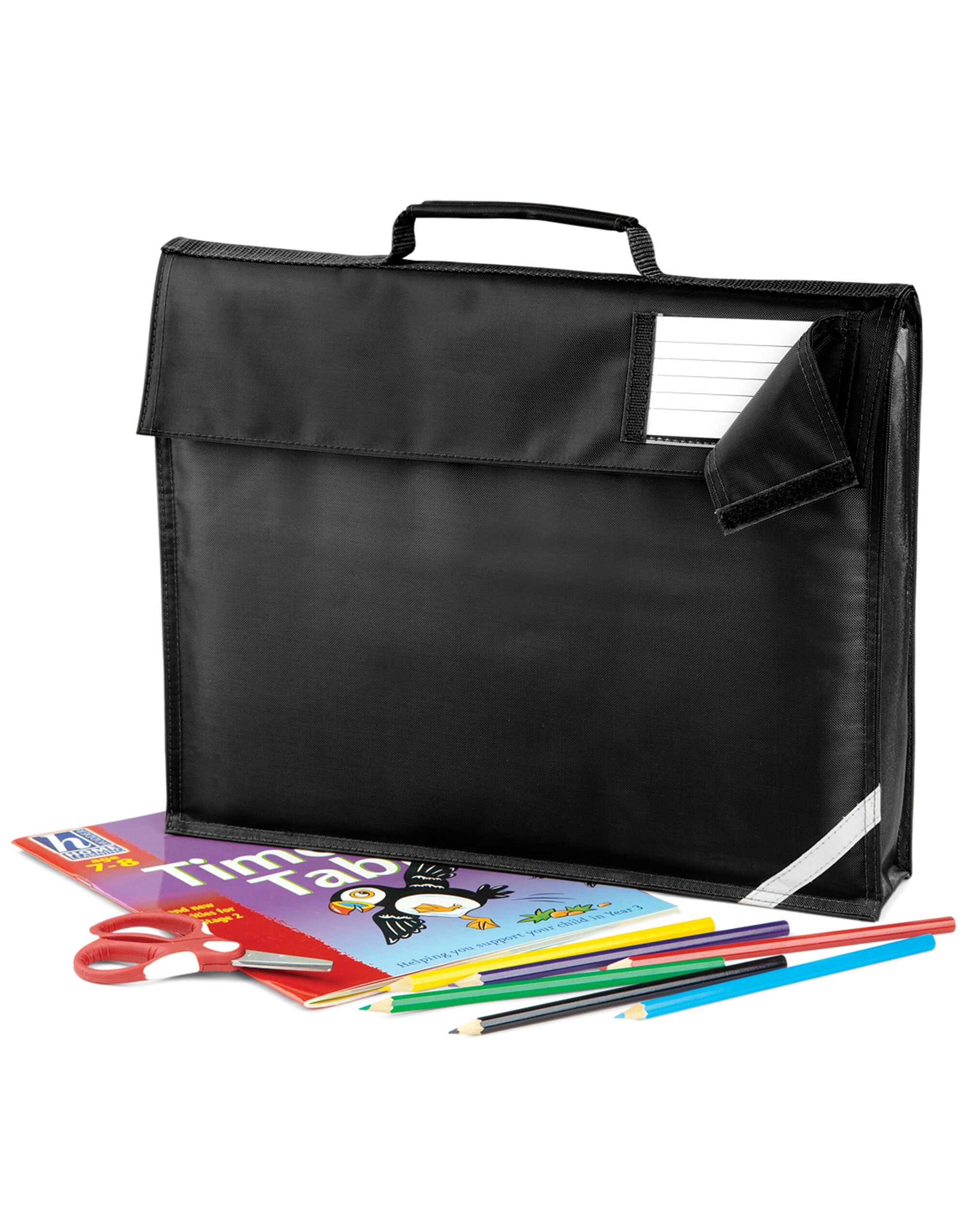 QD51 Junior Book Bag Black