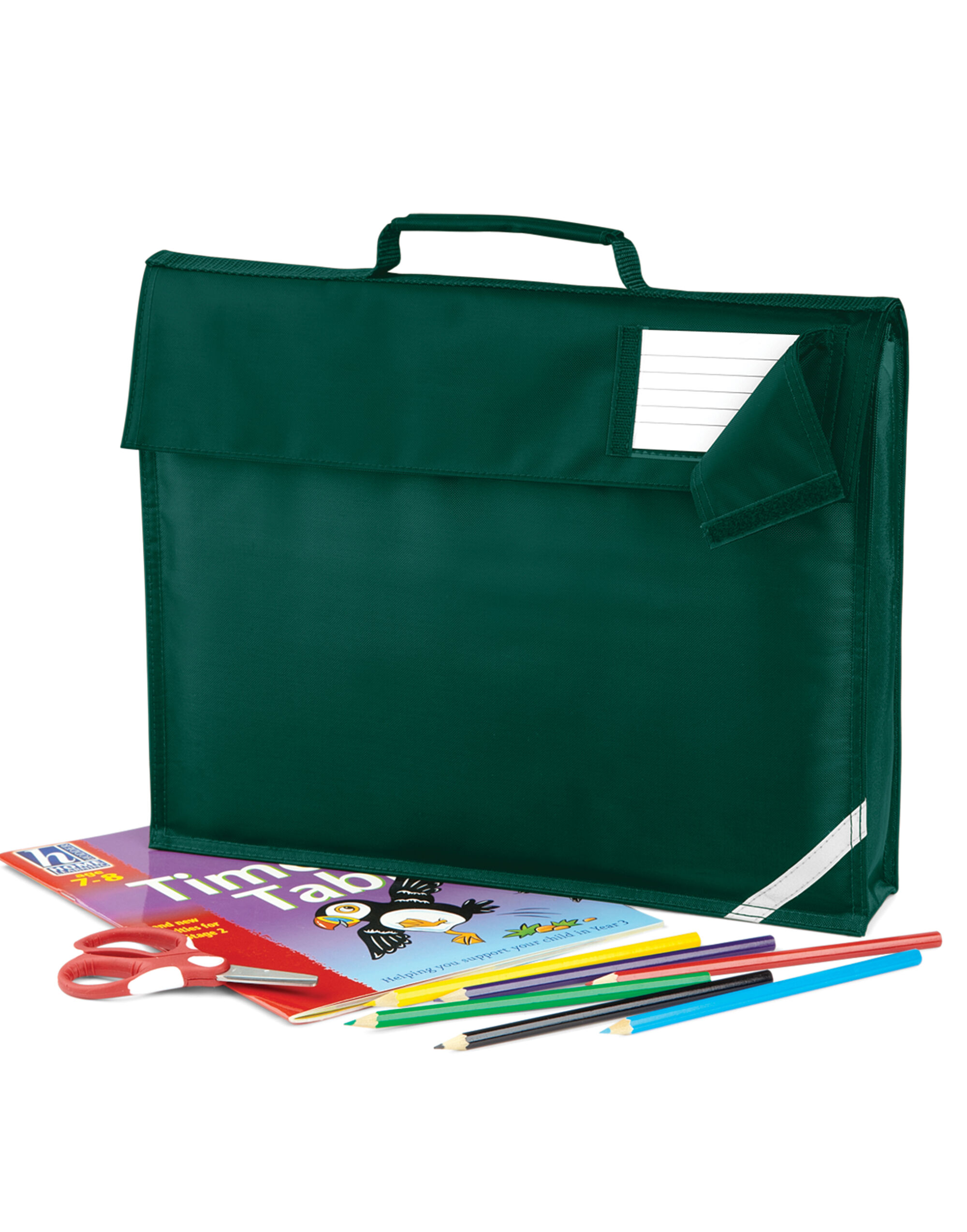 QD51 Junior Book Bag Bottle Green