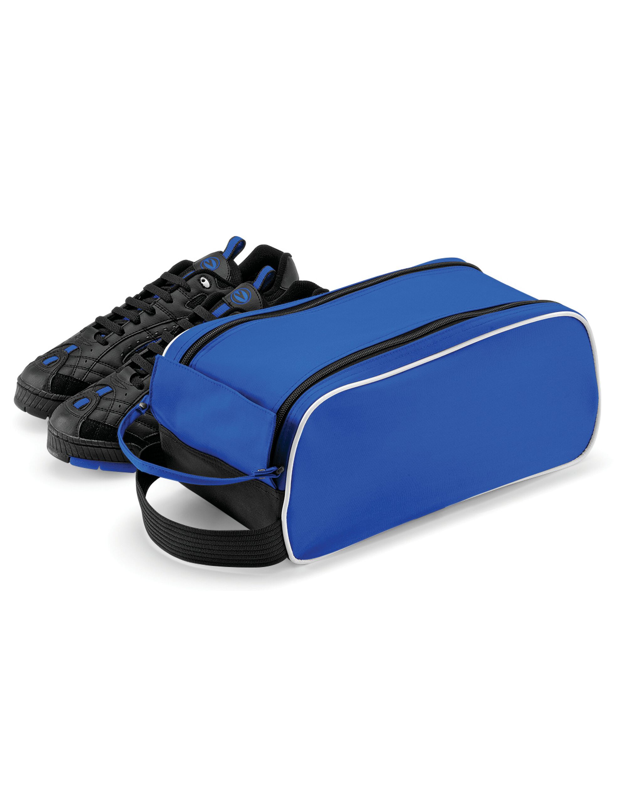 QD76 Teamwear Shoe Bag Bright Royal/Black/White