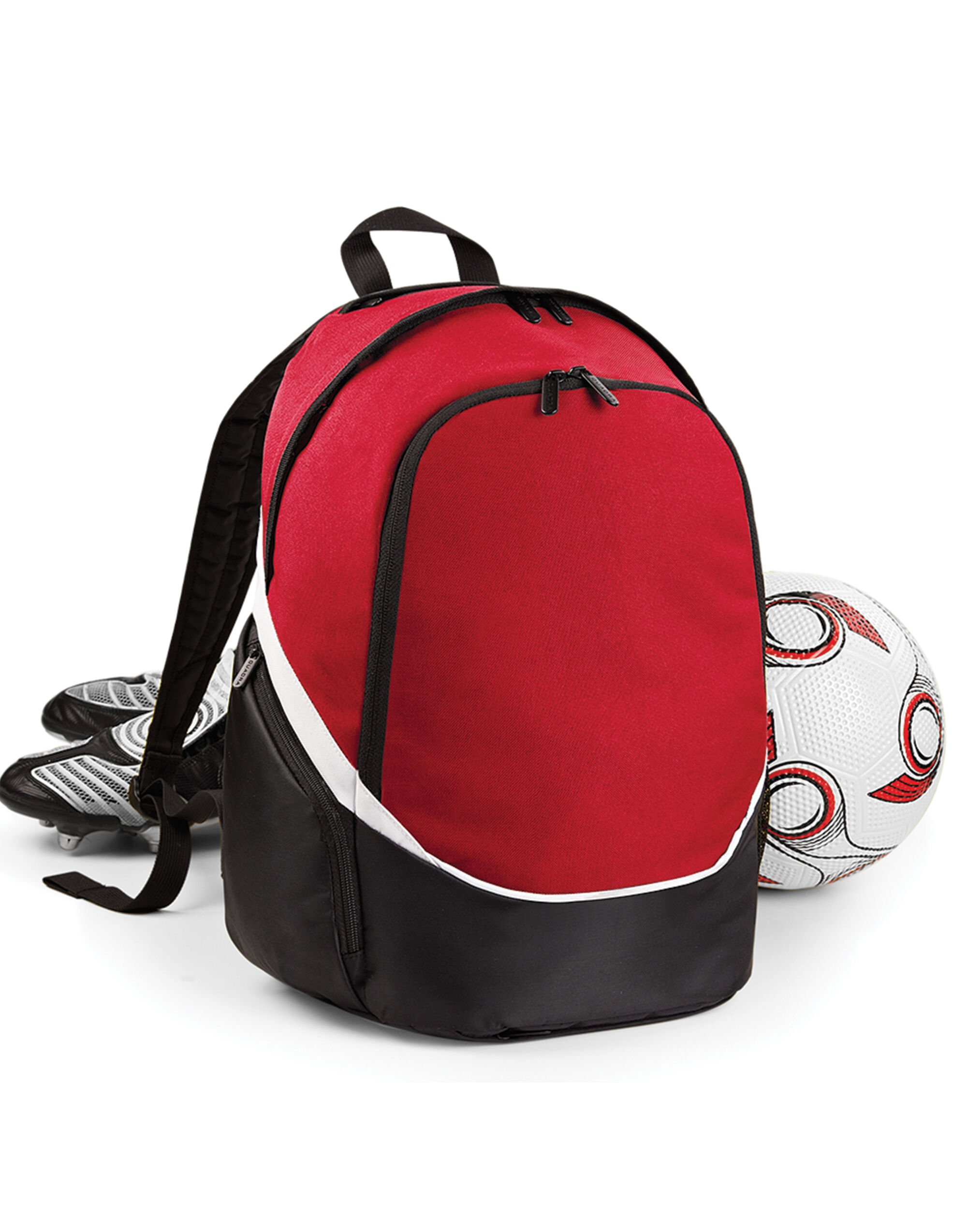 QS255 Pro Team Backpack Classic Red/Black/White