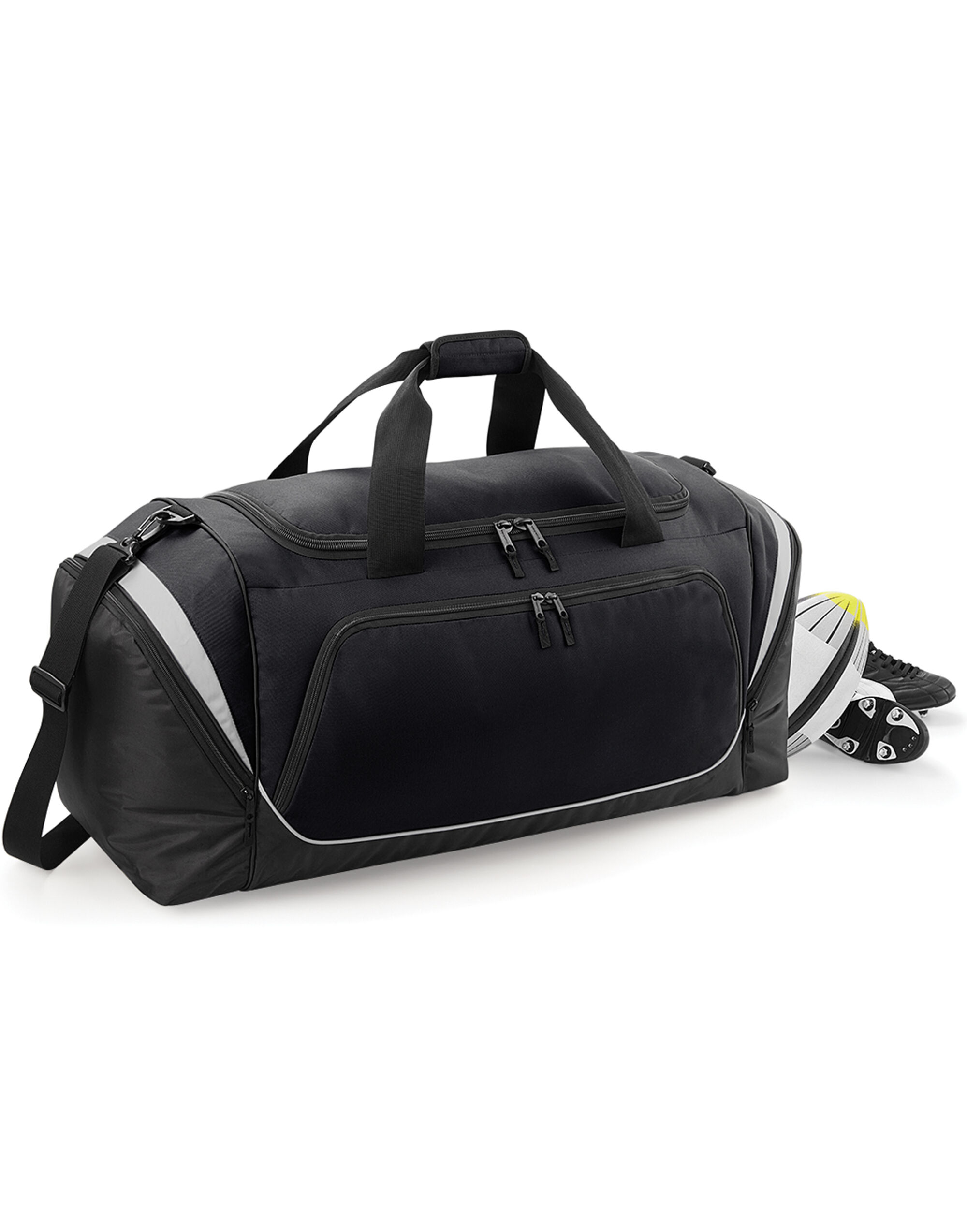 QS288 Pro Team Jumbo Kit Bag Black/Light Grey