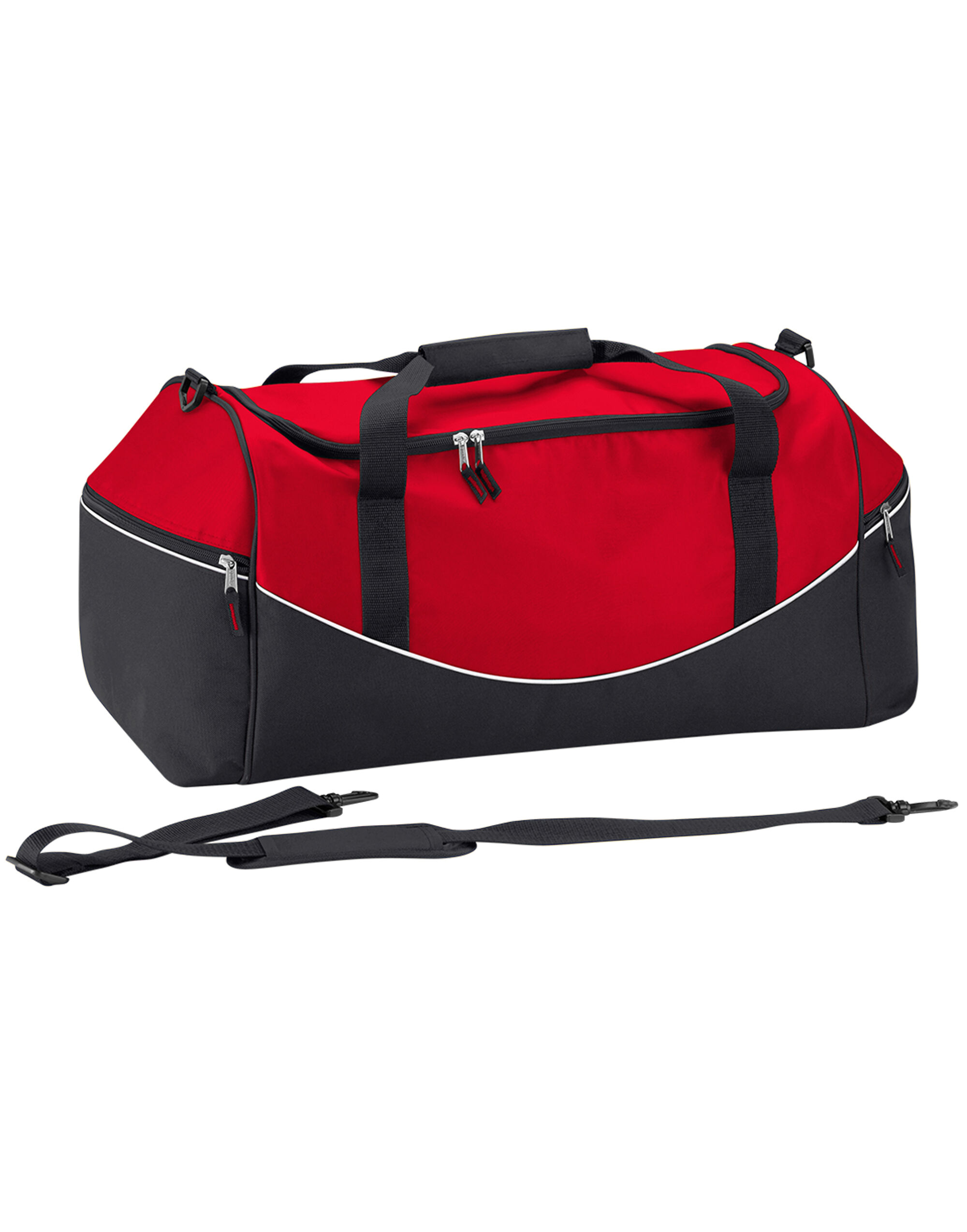 QS70 Teamwear Holdall Classic Red/Black/White