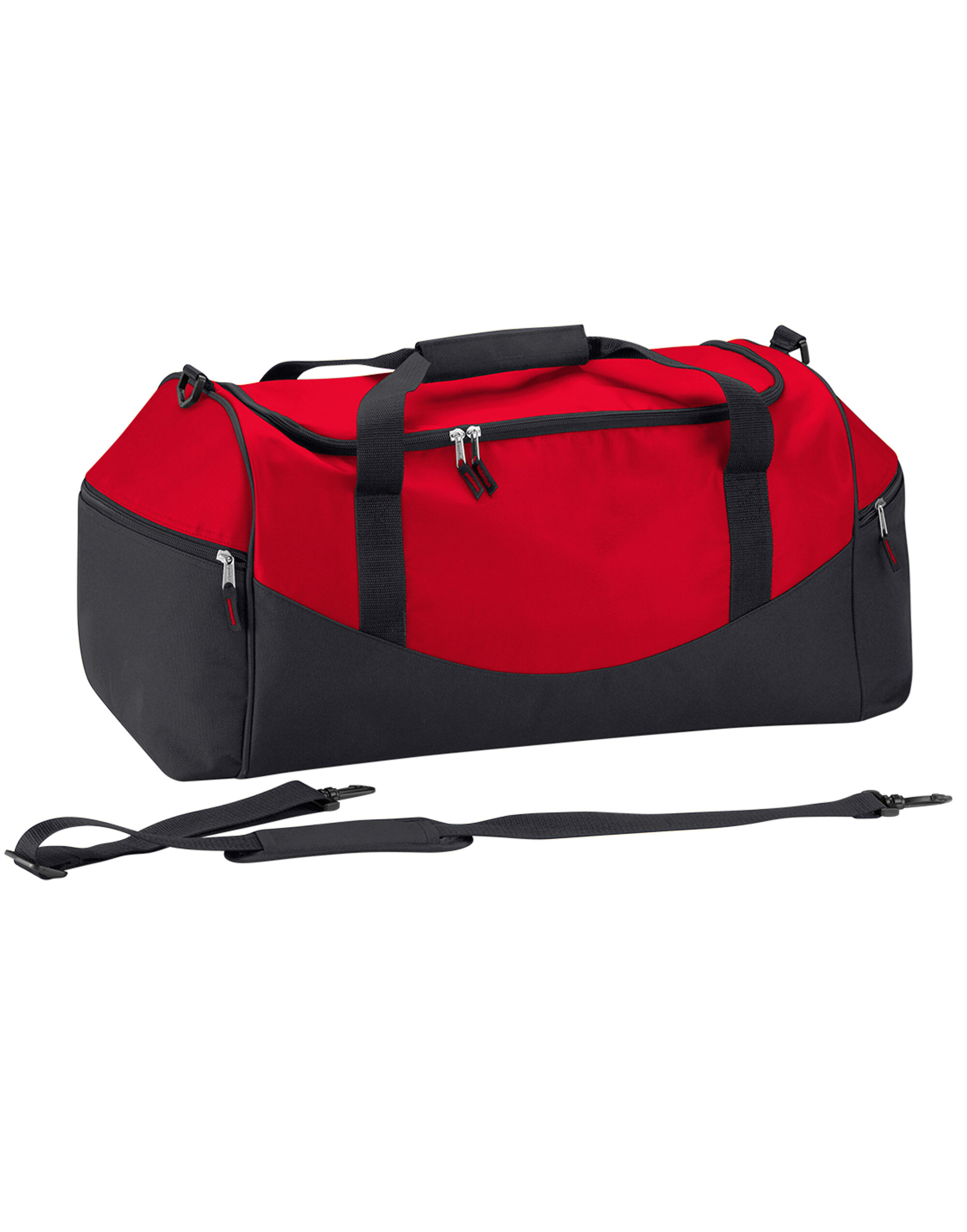 QS70 Teamwear Holdall Classic Red/Black