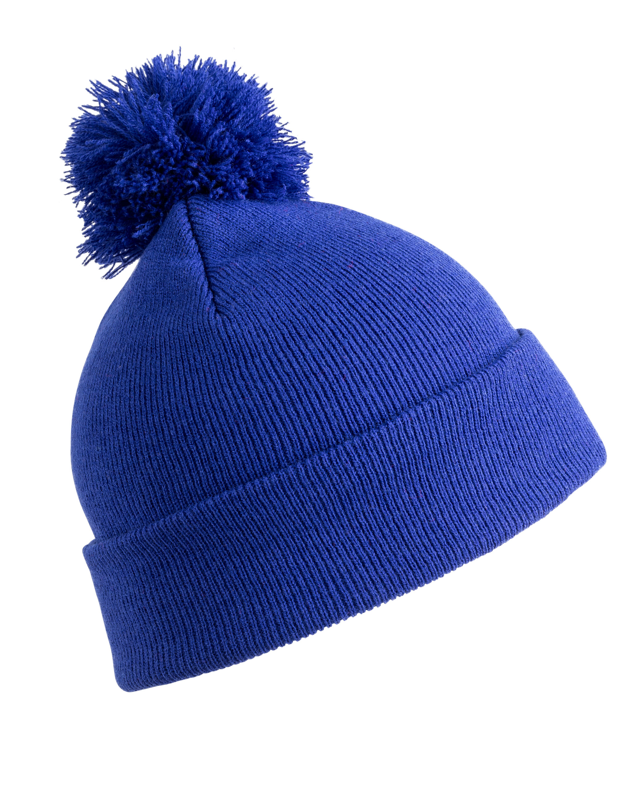 RC028J Junior Pom Pom Beanie Royal Blue