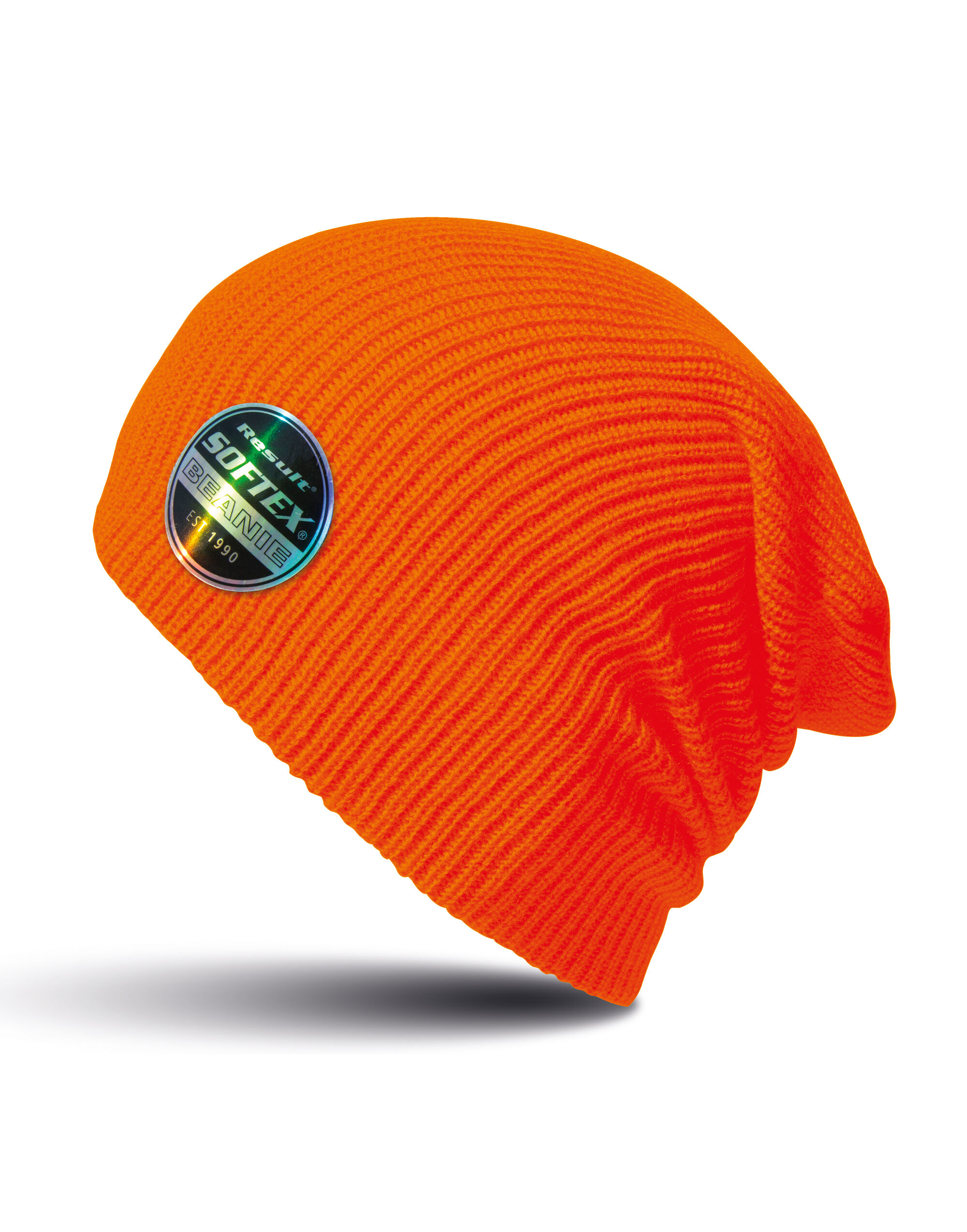 RC031X Softex Beanie Fluoresent Orange