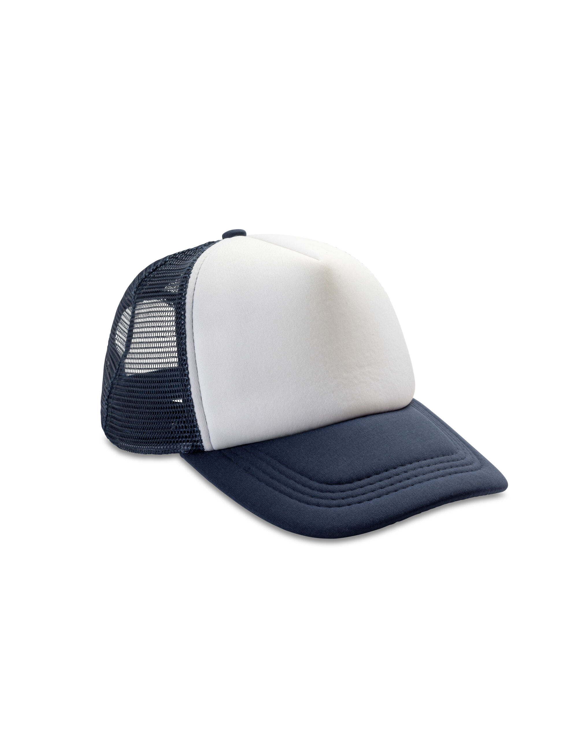 RC089X Detroit 1/2 Mesh Truckers Cap Navy/White