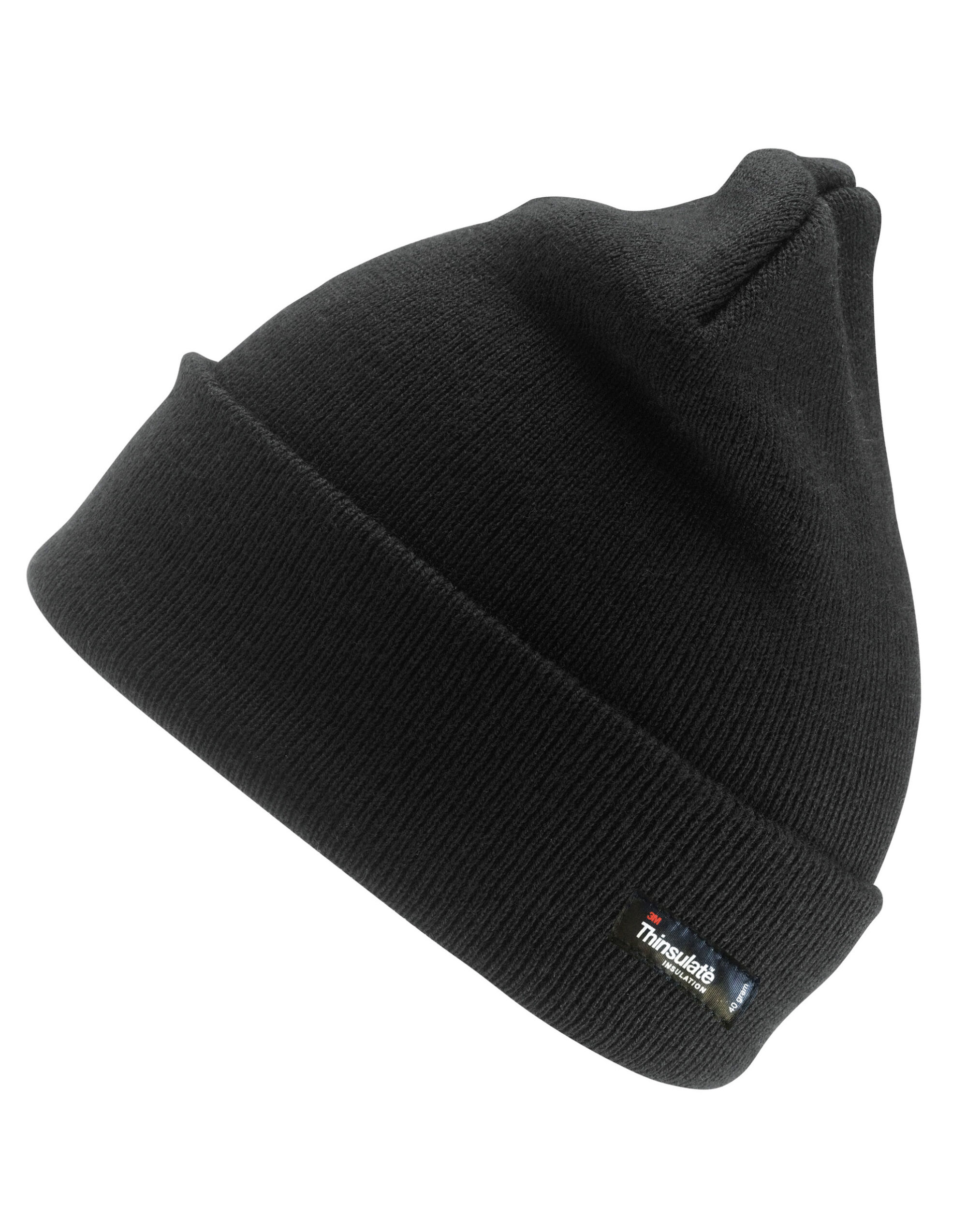 RC33 Woolly Ski Hat with 3M™ Thinsulate™ Insulation Black