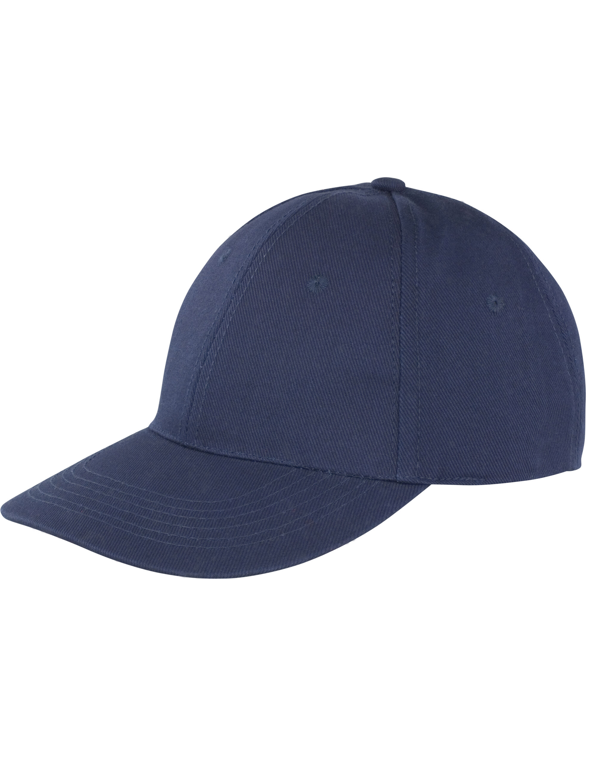 RC81X Memphis 6 Panel Brushed Cotton Low Profile Cap Navy