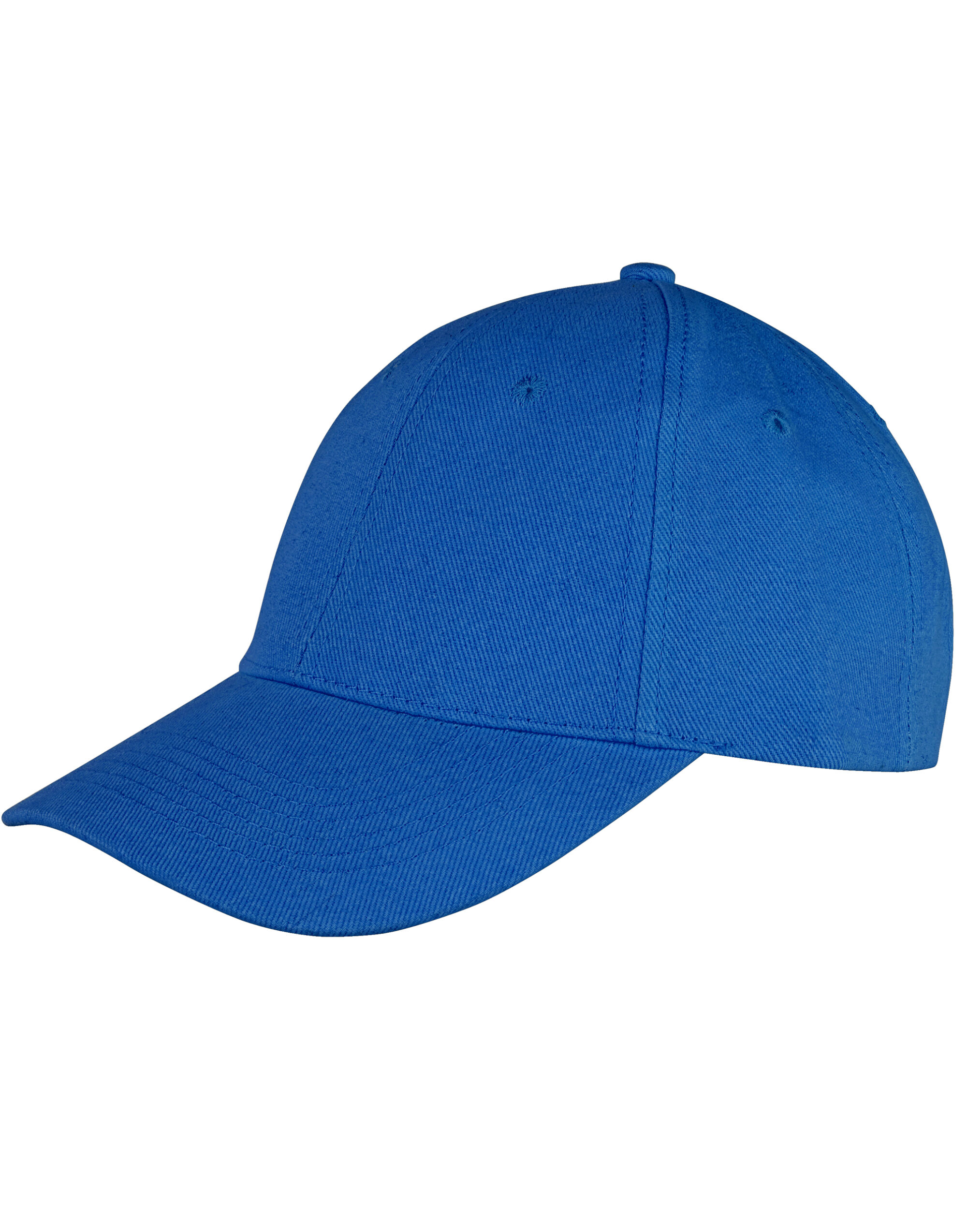RC81X Memphis 6 Panel Brushed Cotton Low Profile Cap Royal Blue