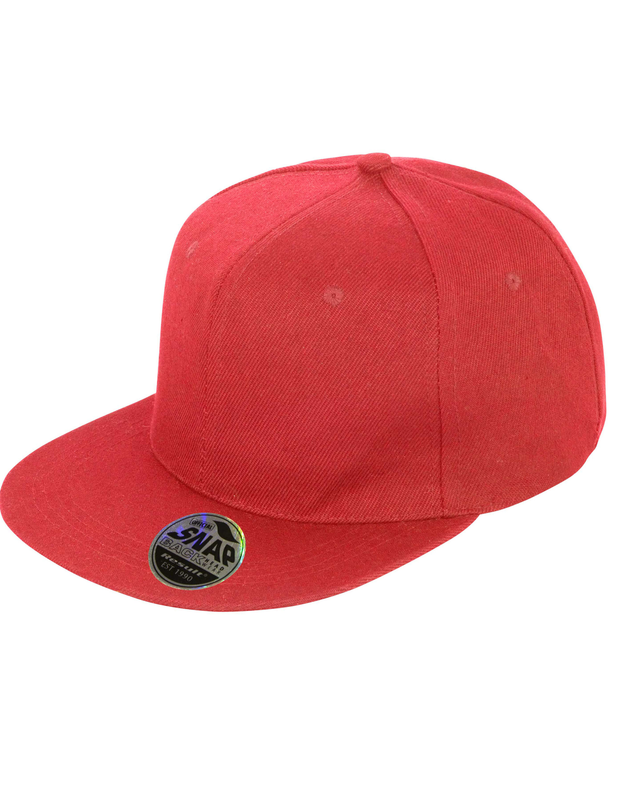 RC83X Bronx Original Solid Colour Cap Red