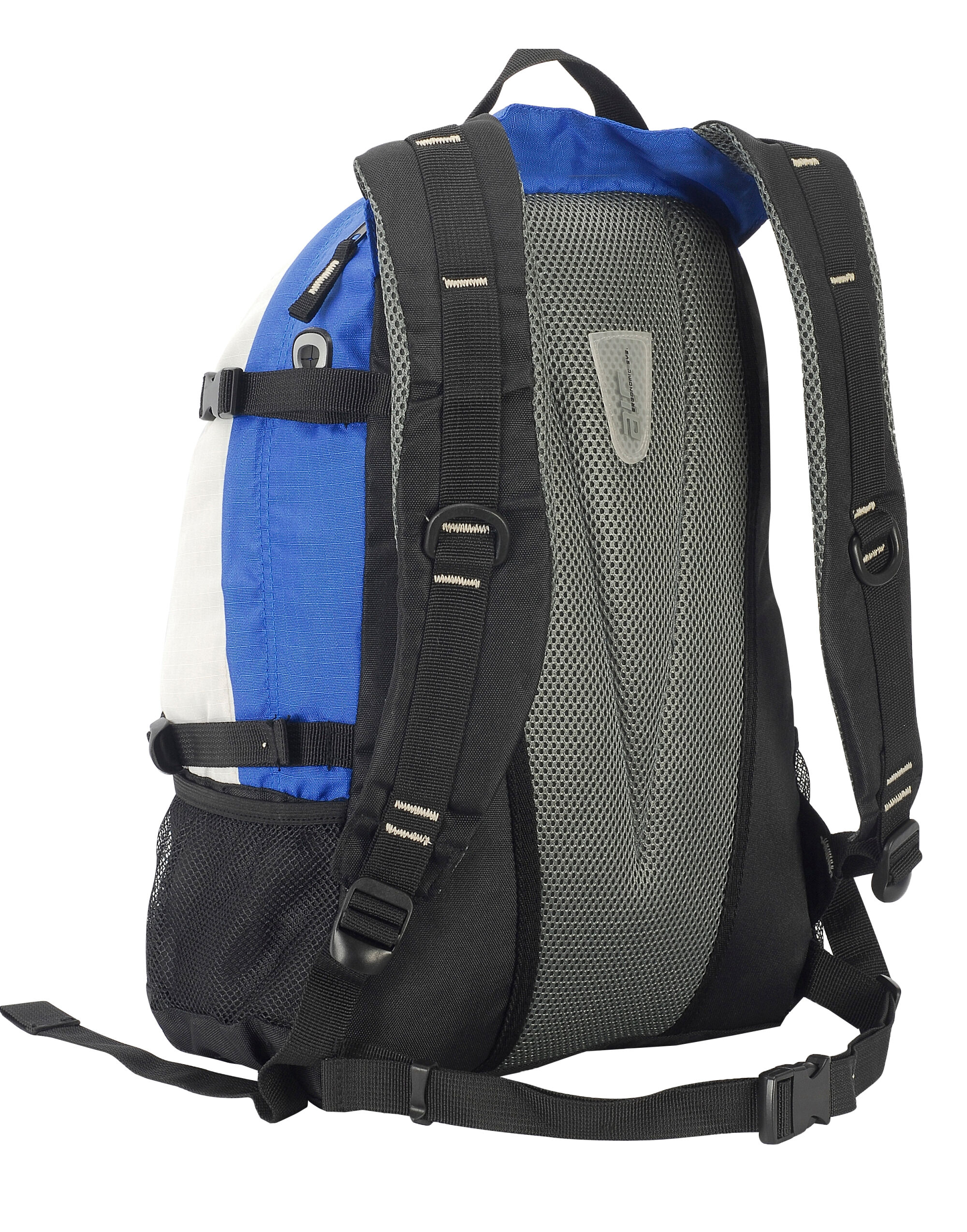 SH1295 Indiana Backpack Royal/Off White