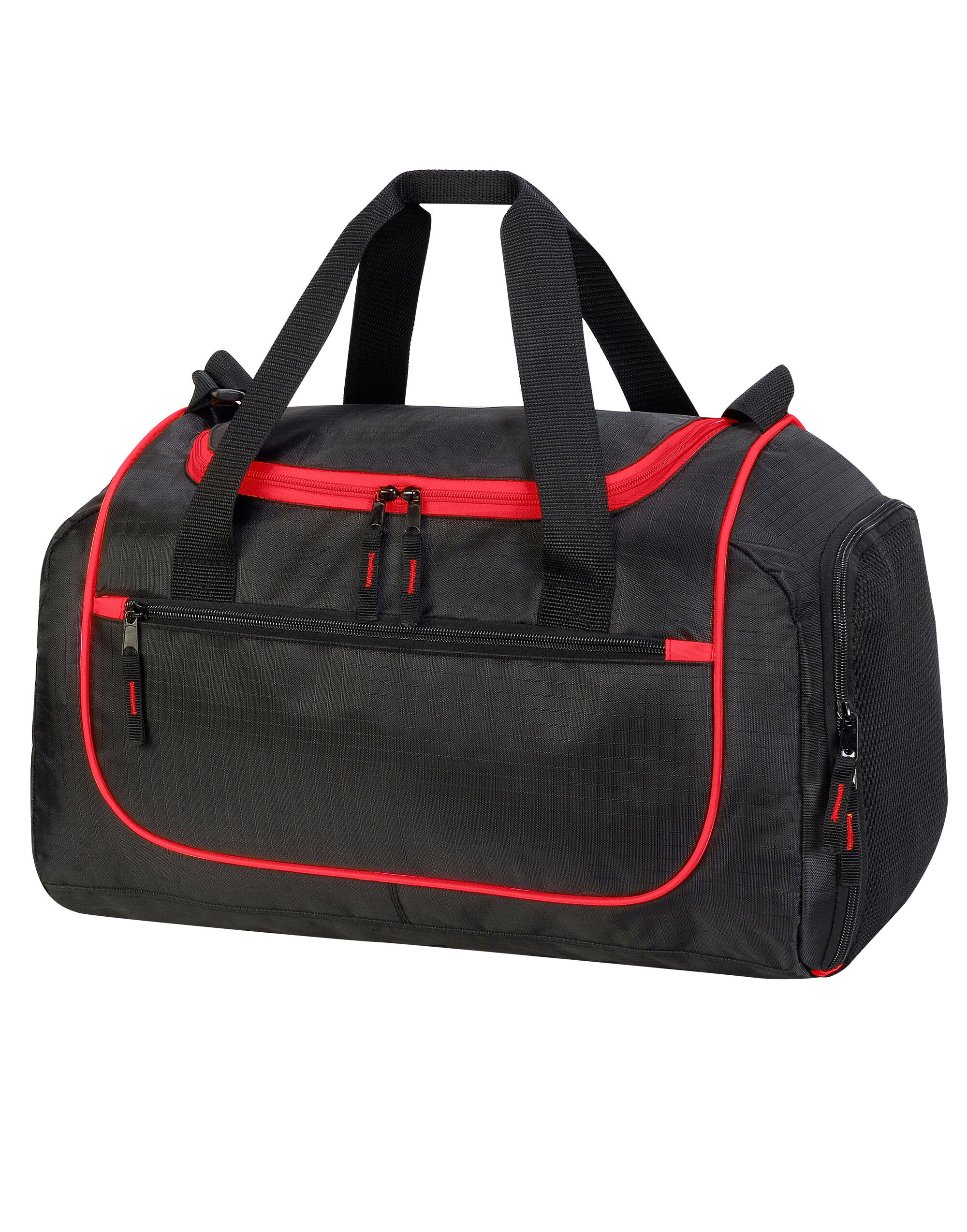 SH1578 Piraeus Holdall Black/Red
